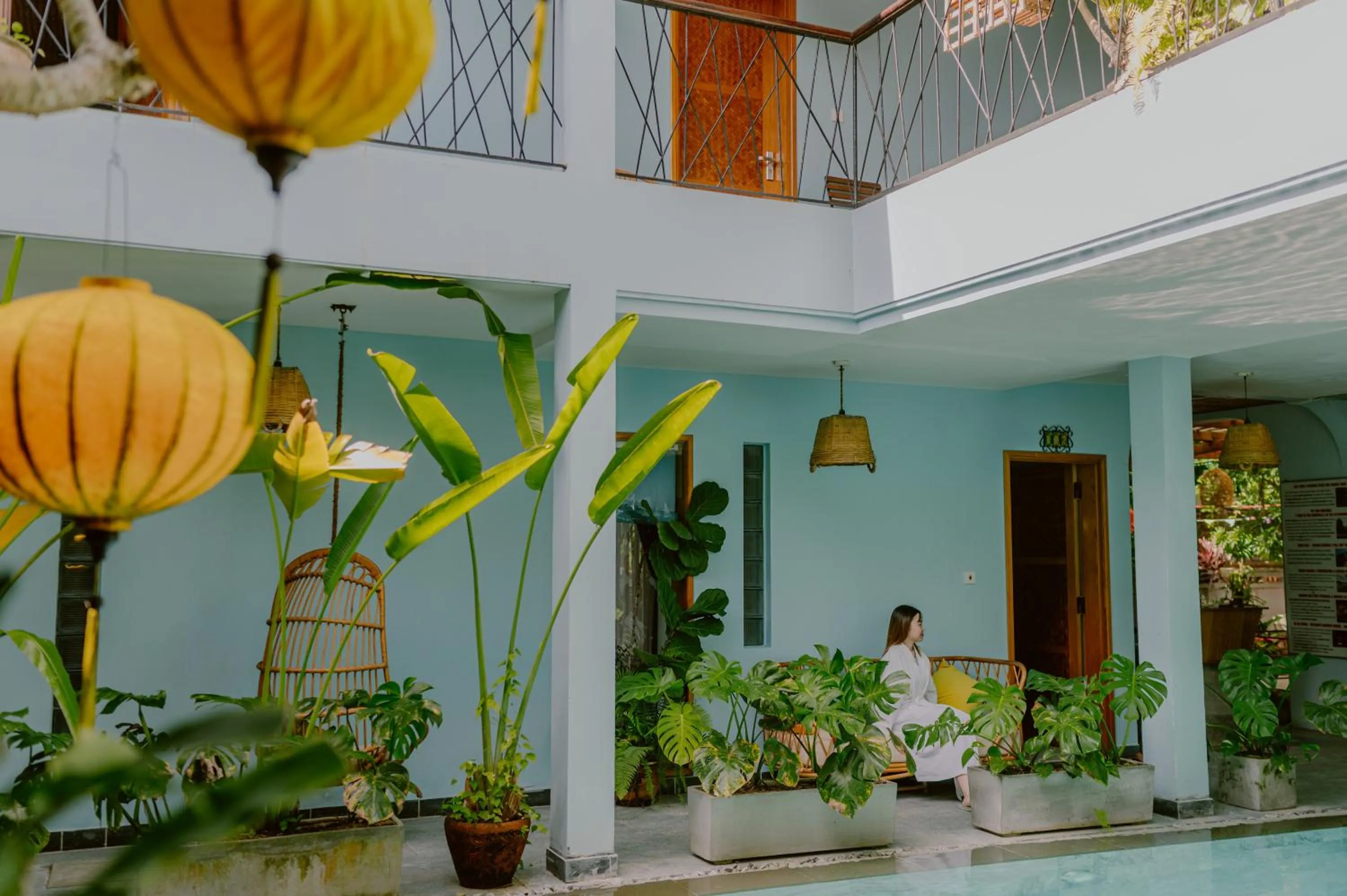 Pool view in Villa De Campagne Hoi An- Boutique homestay with pool and family soul