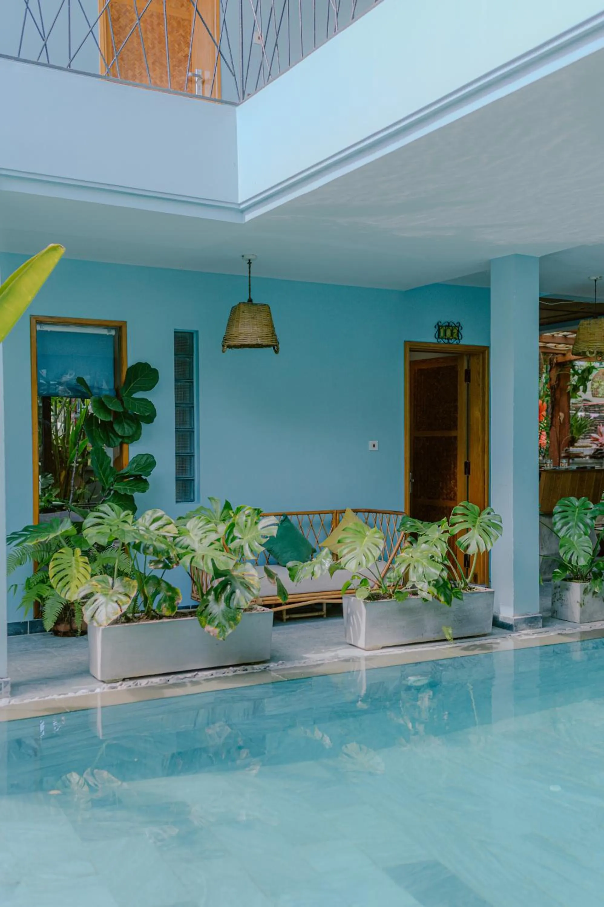 Pool view in Villa De Campagne Hoi An- Boutique homestay with pool and family soul