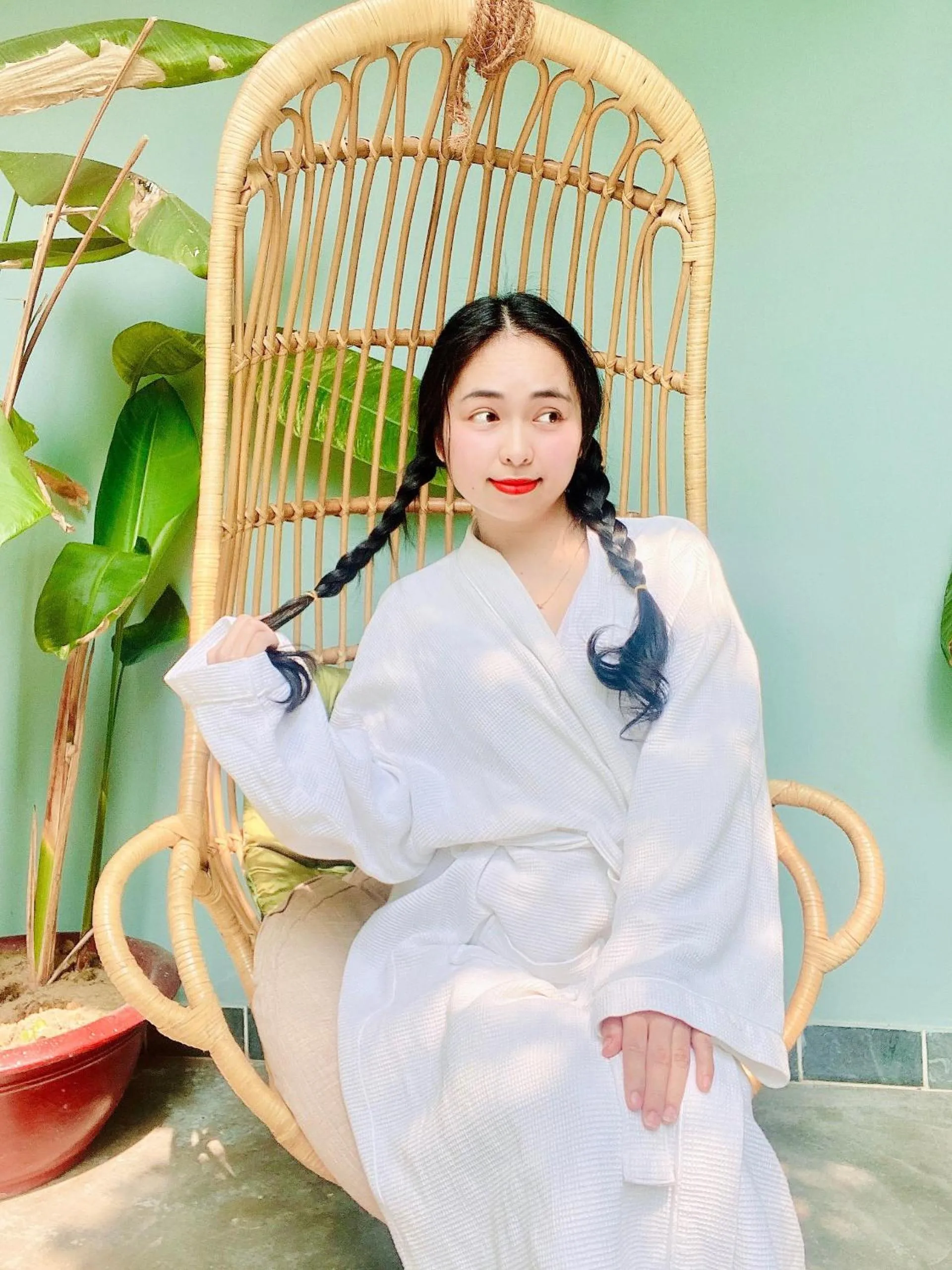 People in Villa De Campagne Hoi An- Boutique homestay with pool and family soul