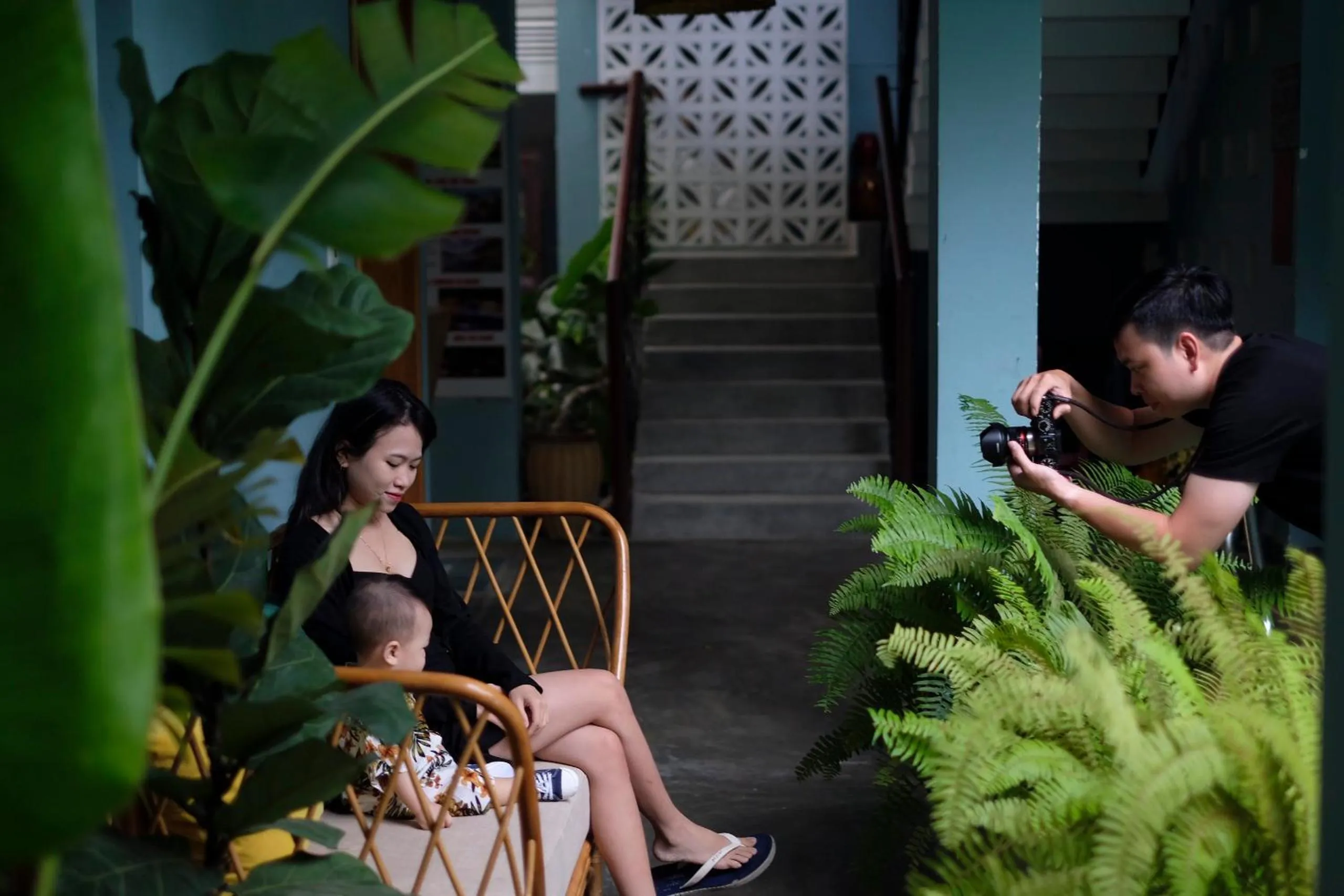 Swimming pool in Villa De Campagne Hoi An- Boutique homestay with pool and family soul