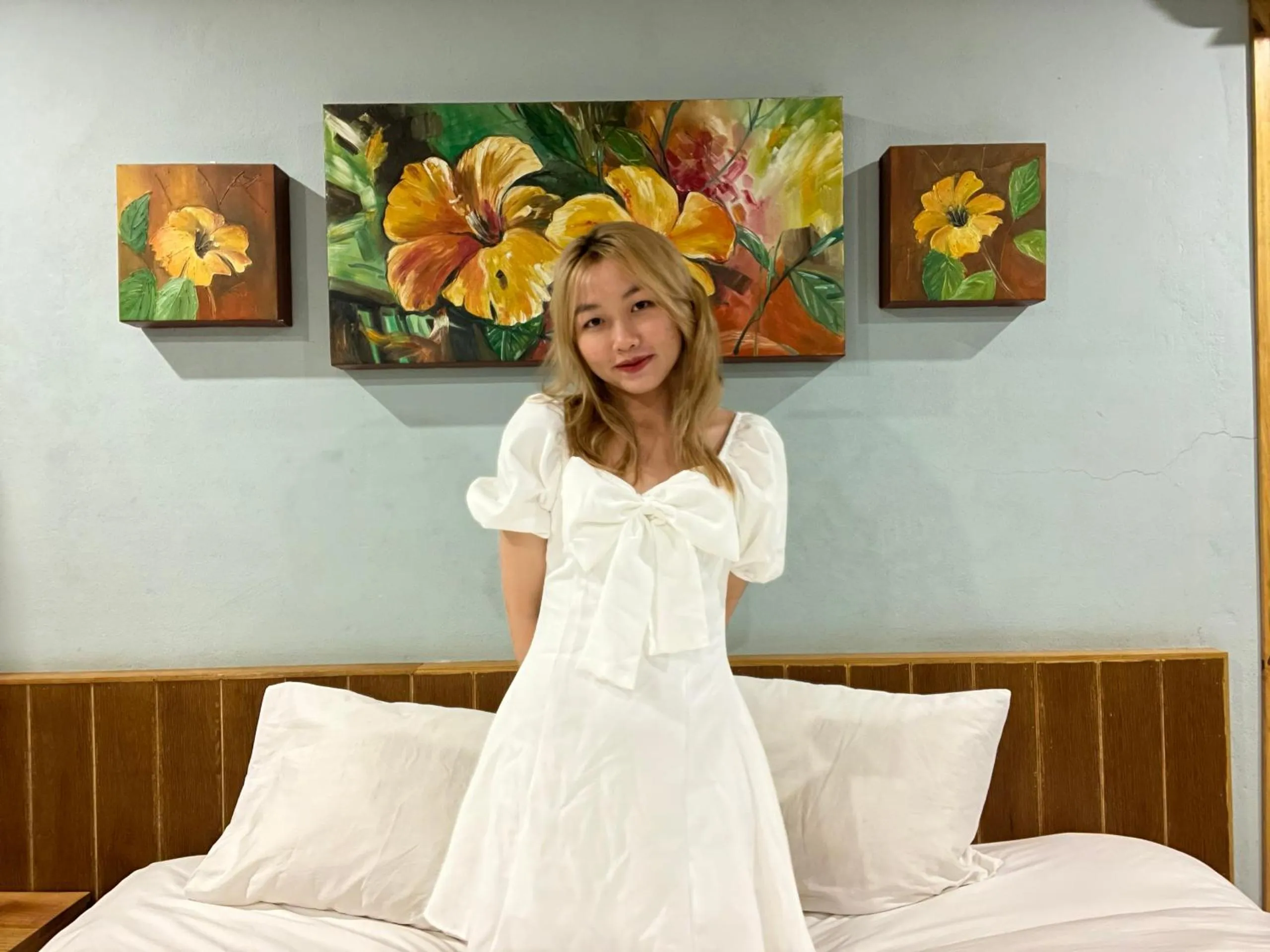 Bed in Villa De Campagne Hoi An- Boutique homestay with pool and family soul