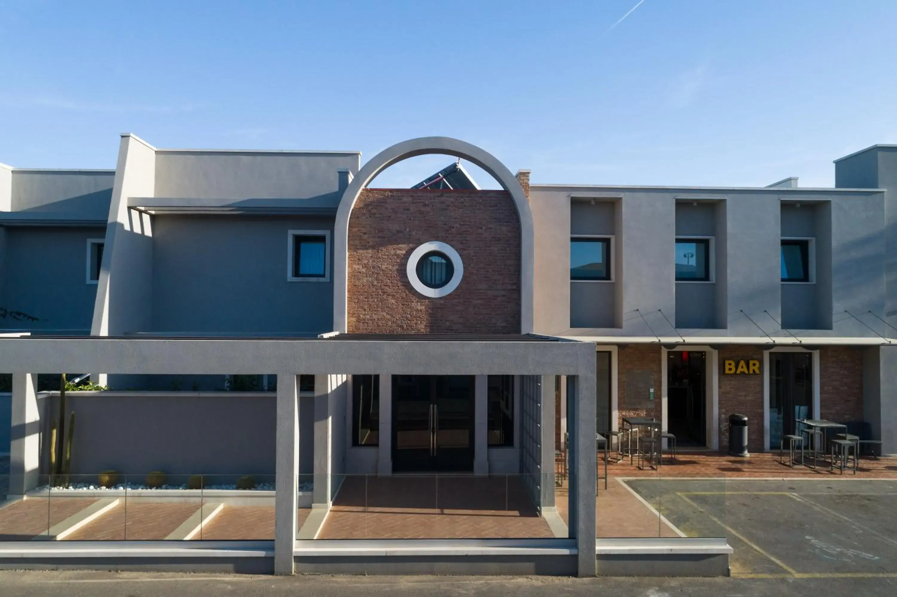 Property building in Hotel Ghalà Property building in Hotel Ghalà