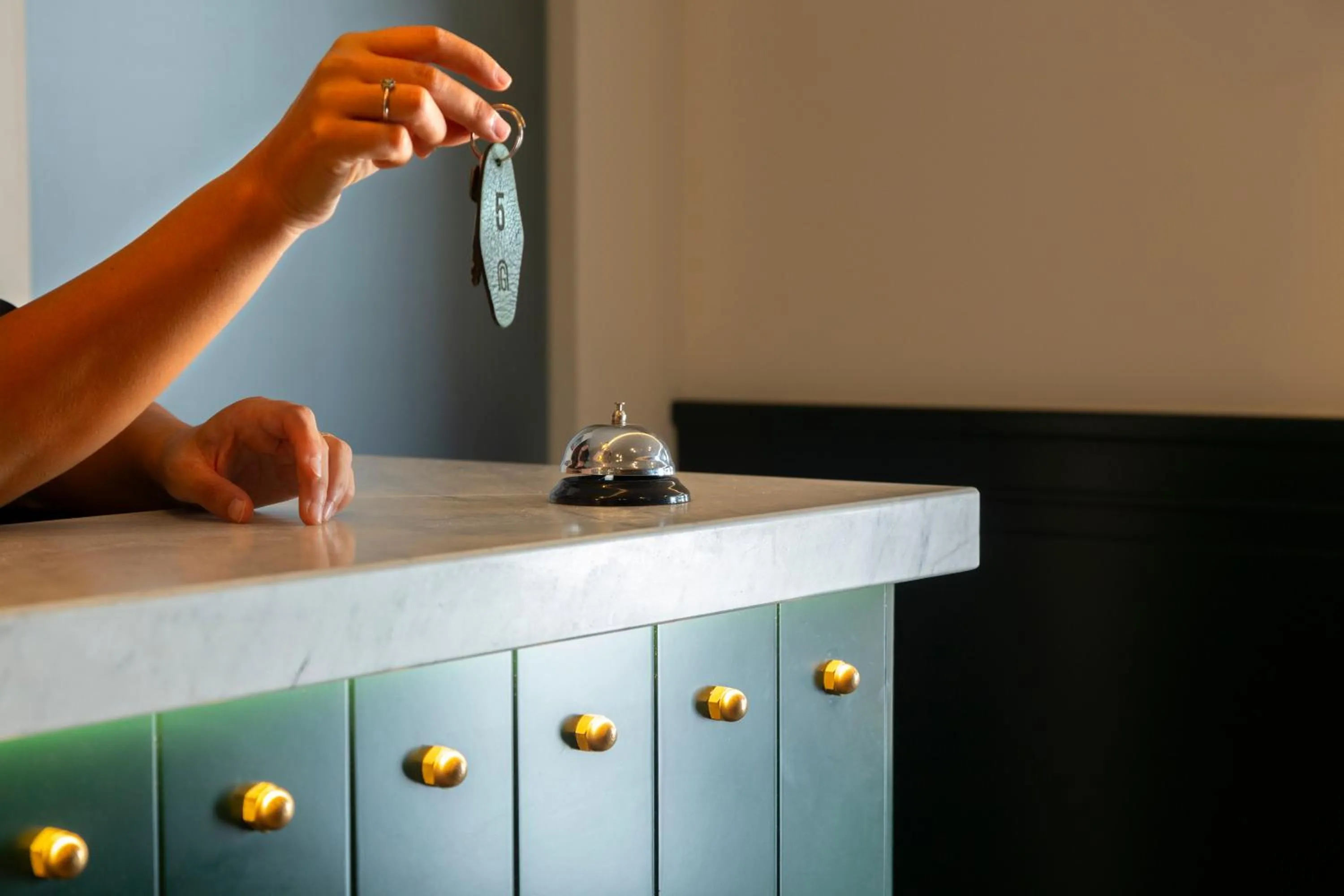 Lobby or reception in Hotel Ghalà