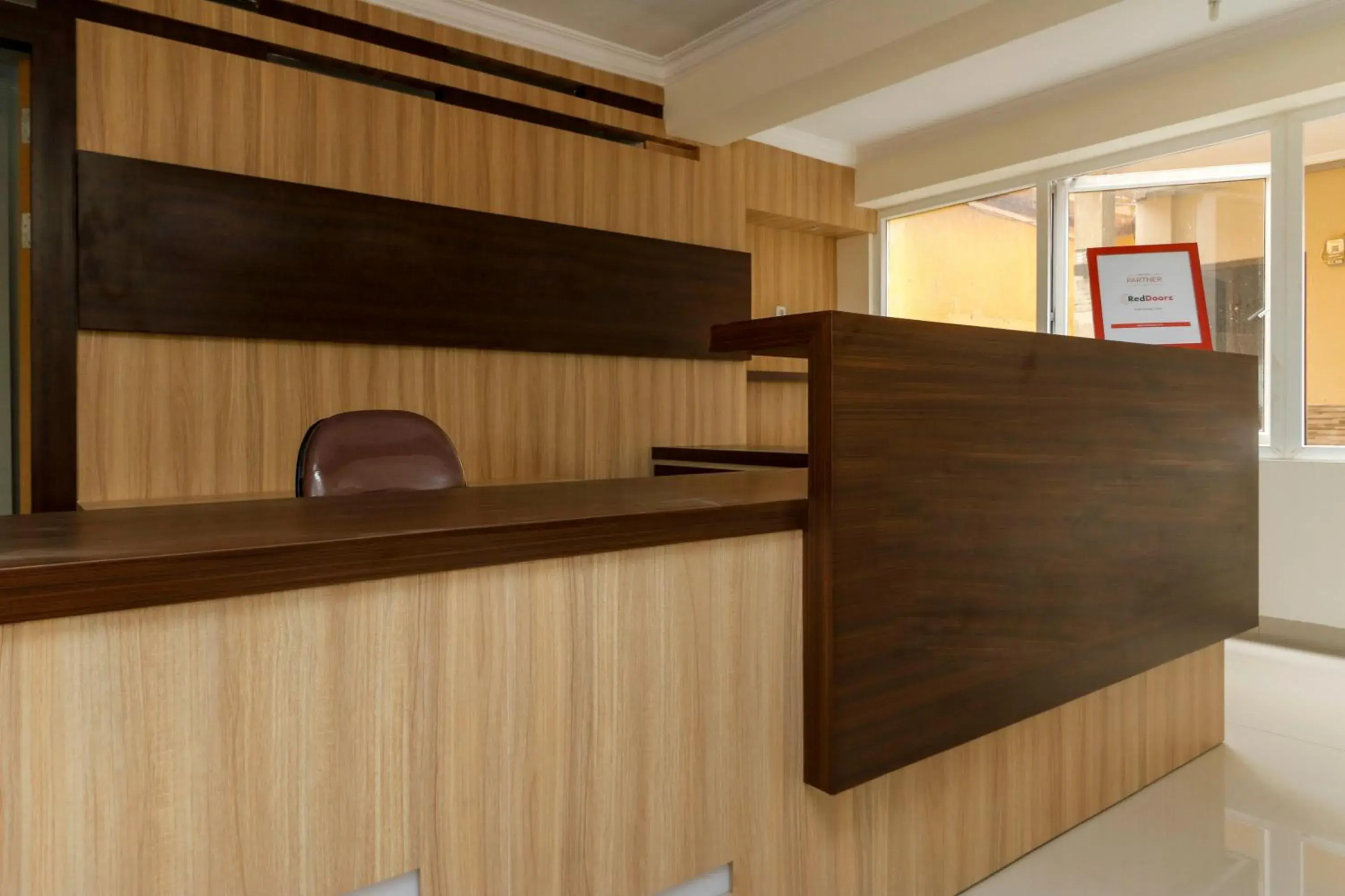 Lobby or reception in RedDoorz Plus near Palembang Square Mall Lobby or reception in RedDoorz Plus near Palembang Square Mall