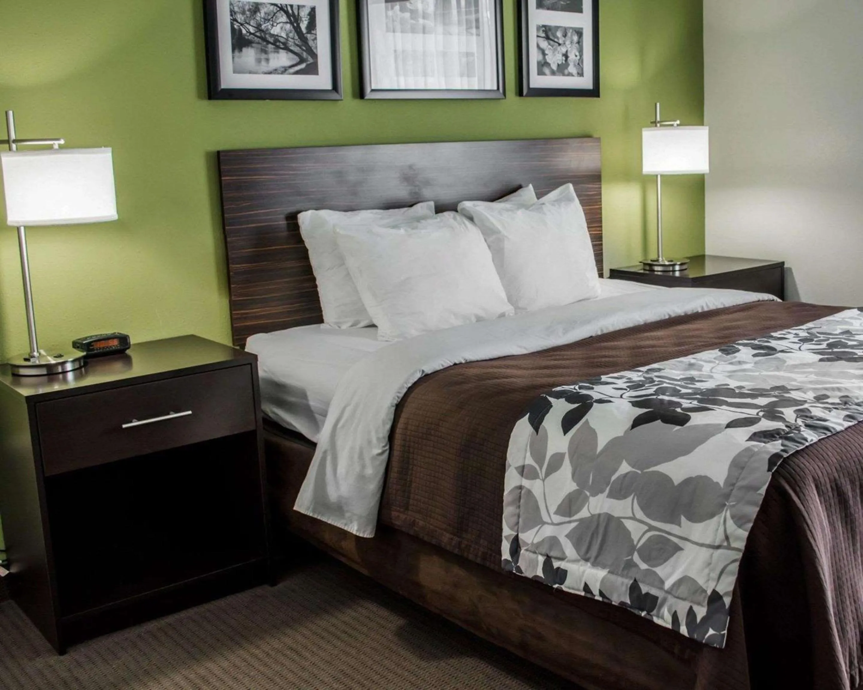 Bedroom, Bed in Sleep Inn Historic