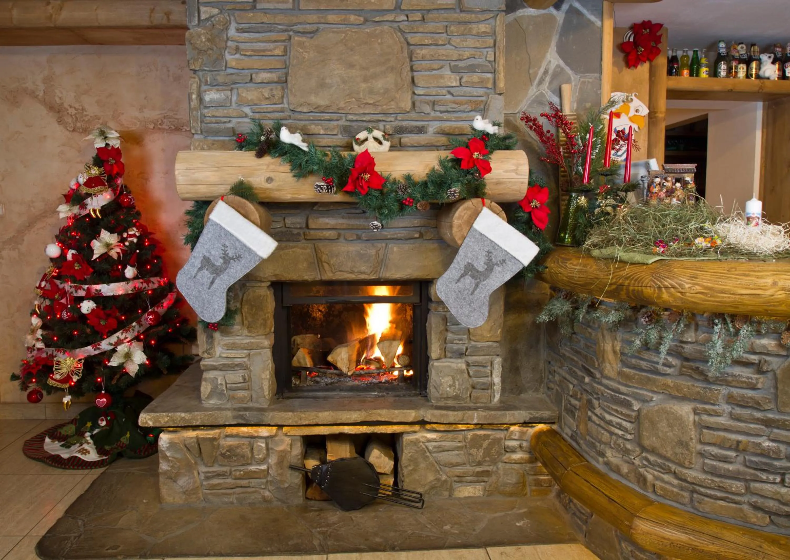 Communal lounge/ TV room in Helan Family & SPA