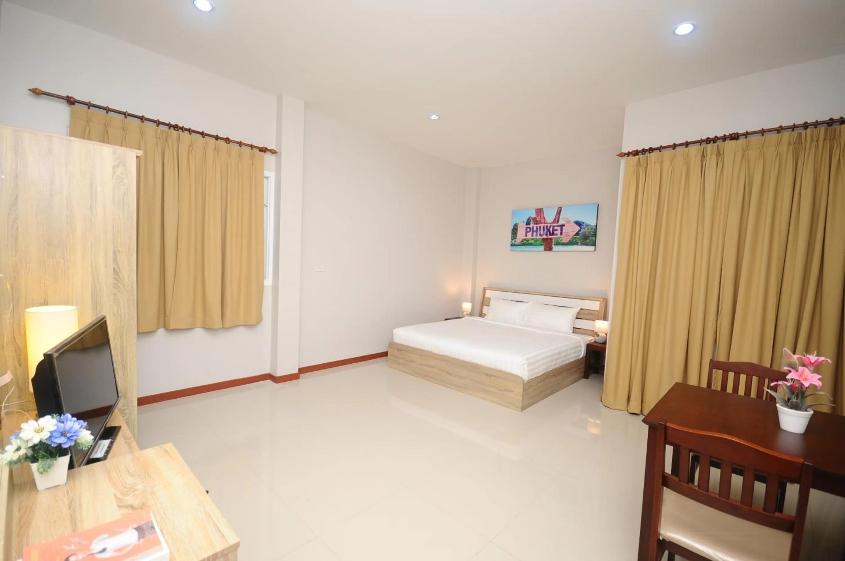 Bed in Maikhao Beach Residence