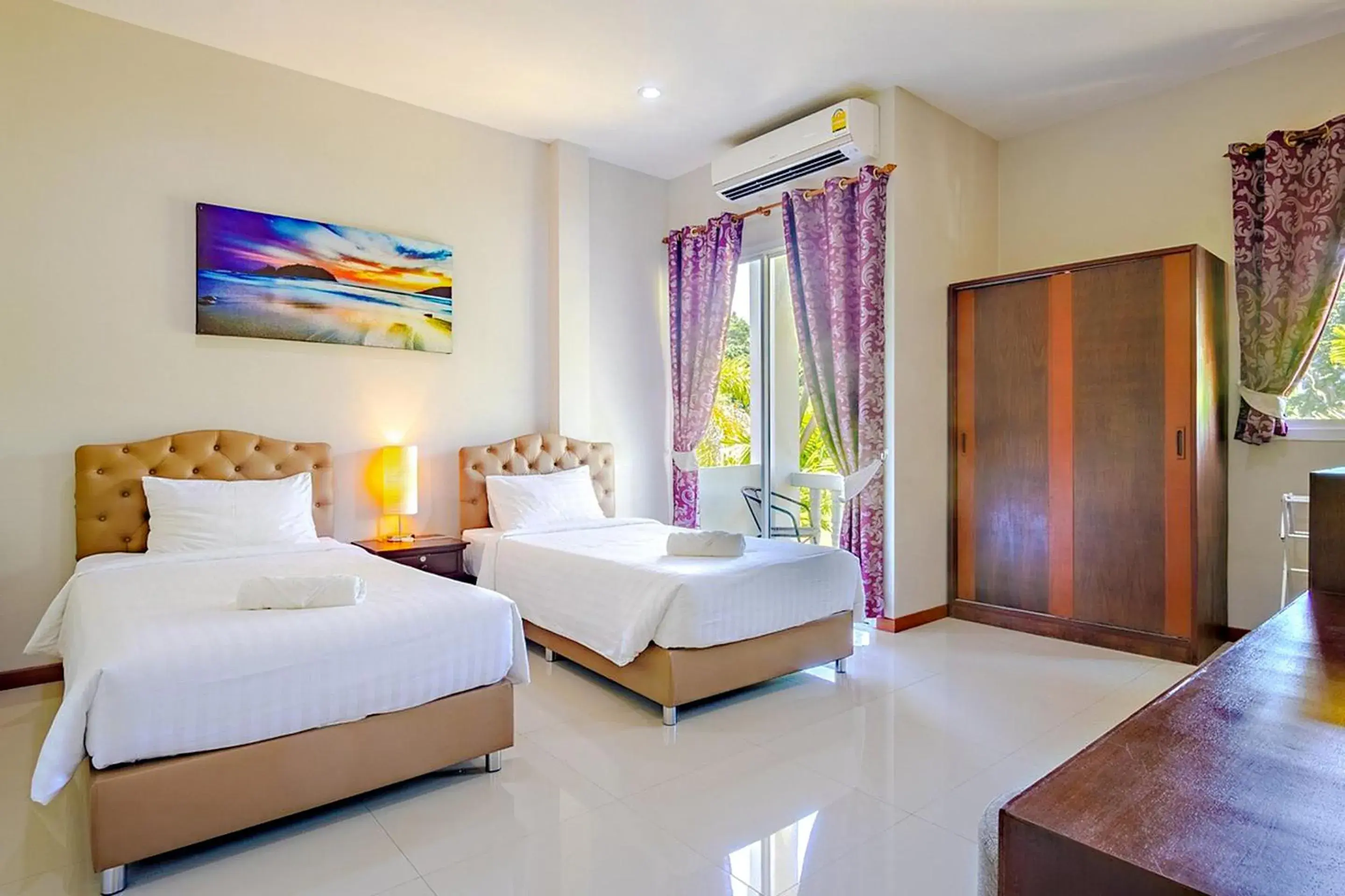 Twin Room in Maikhao Beach Residence Twin Room in Maikhao Beach Residence