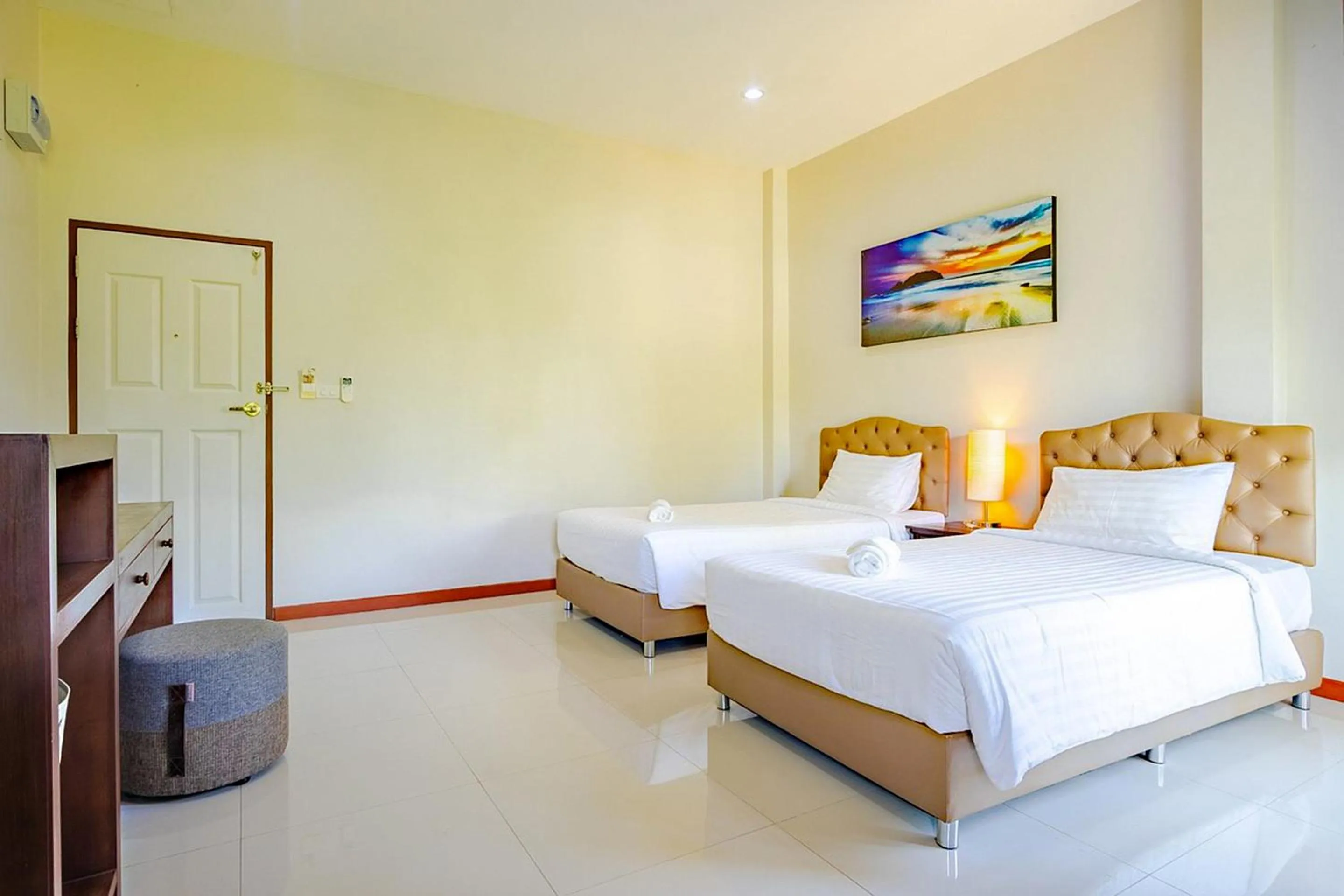 Bed in Maikhao Beach Residence