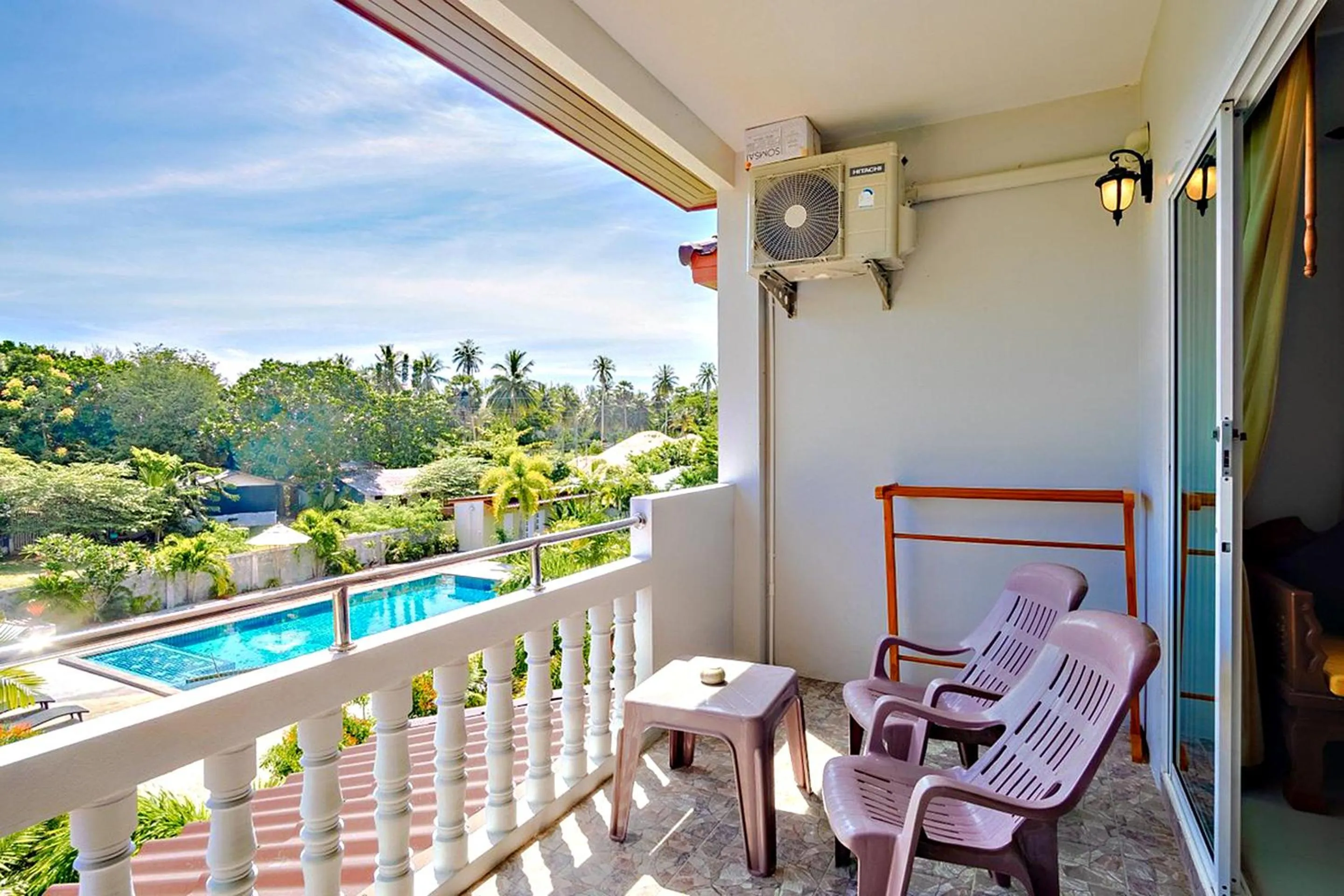 Balcony/Terrace in Maikhao Beach Residence