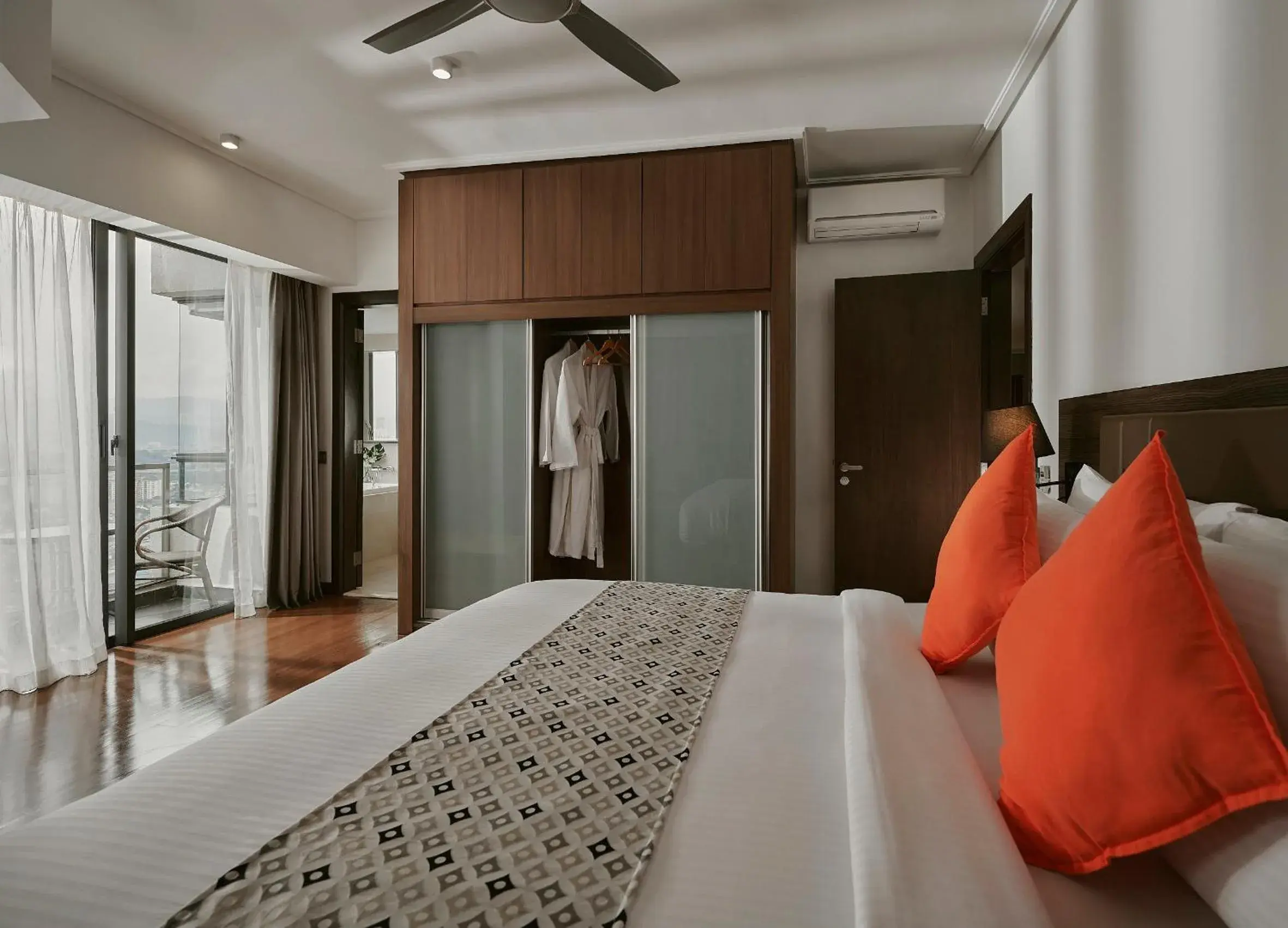 Bed in TRILLION SUITES by SLG Bed in TRILLION SUITES by SLG