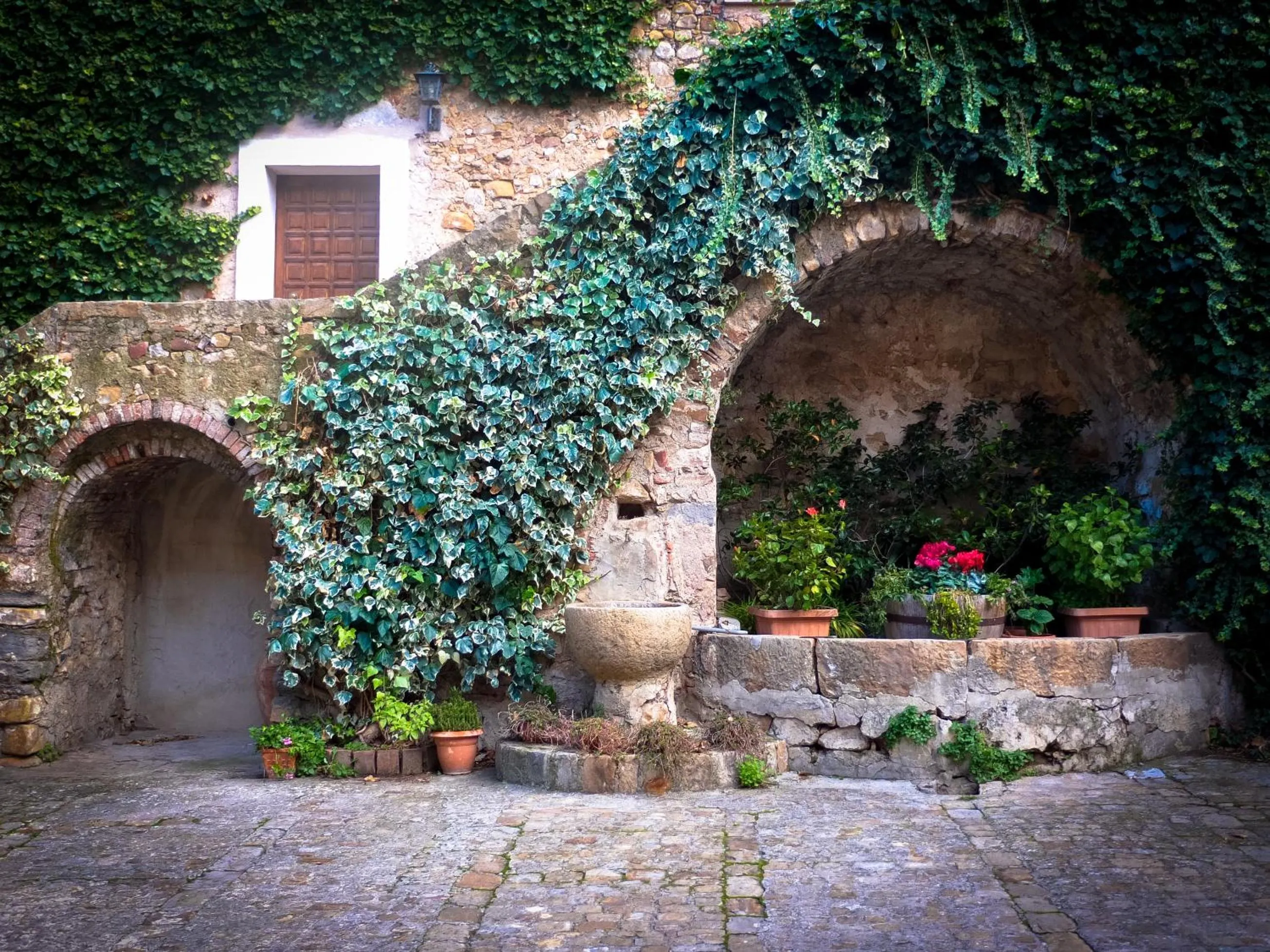 Garden in Baglio Bonomo