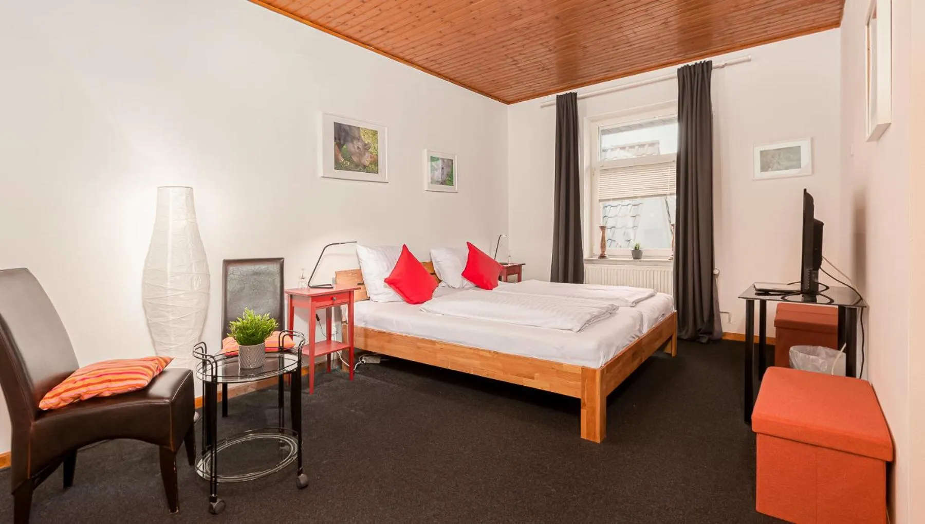 Bed in Hotel Rutherbach