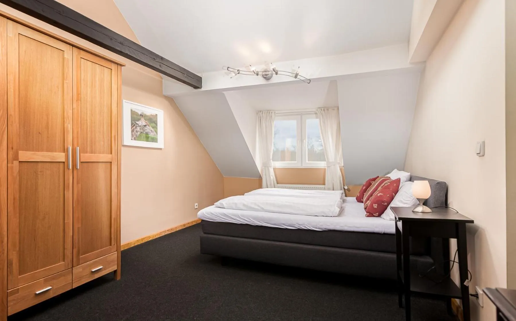 Bed in Hotel Rutherbach