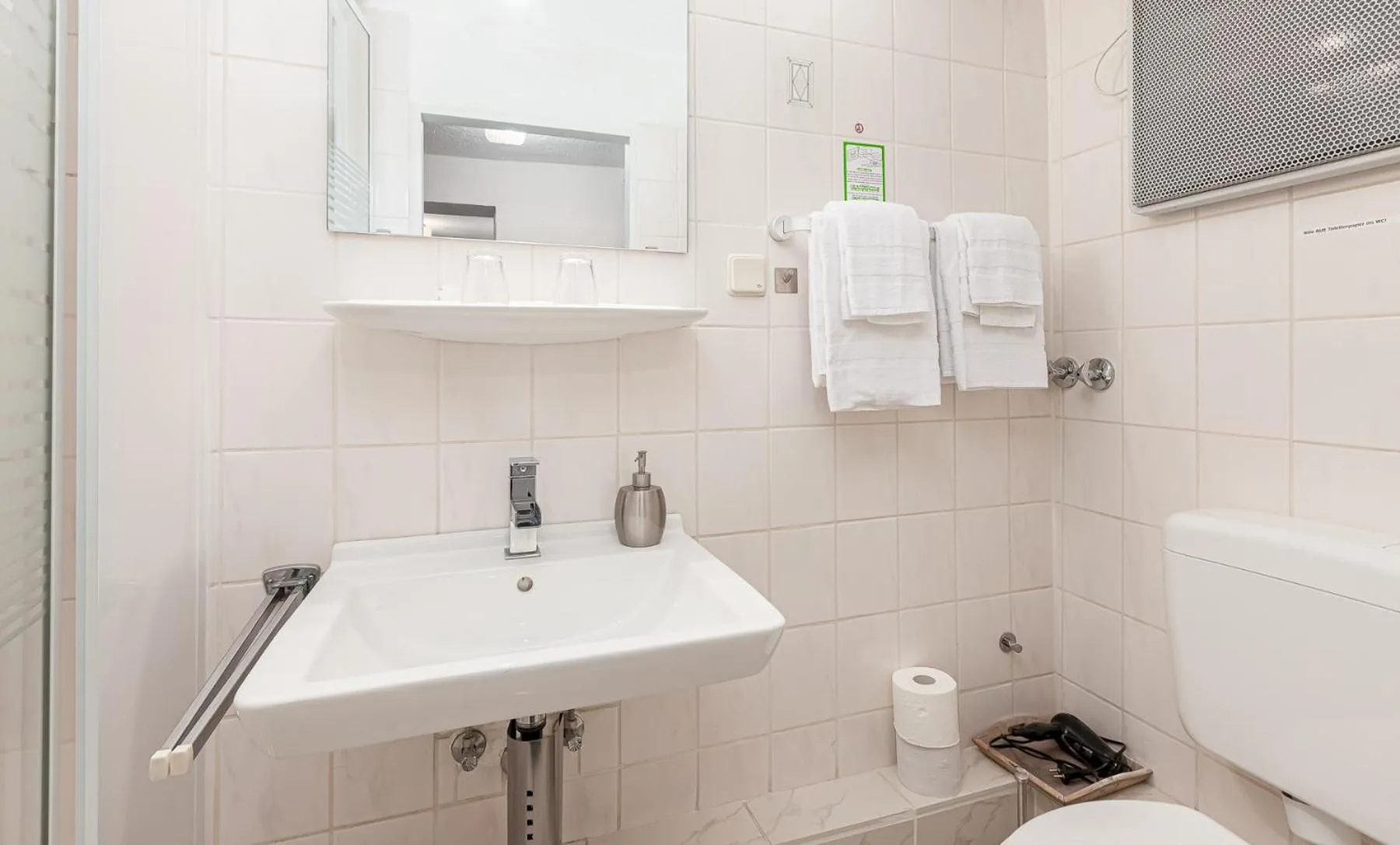 Bathroom in Hotel Rutherbach