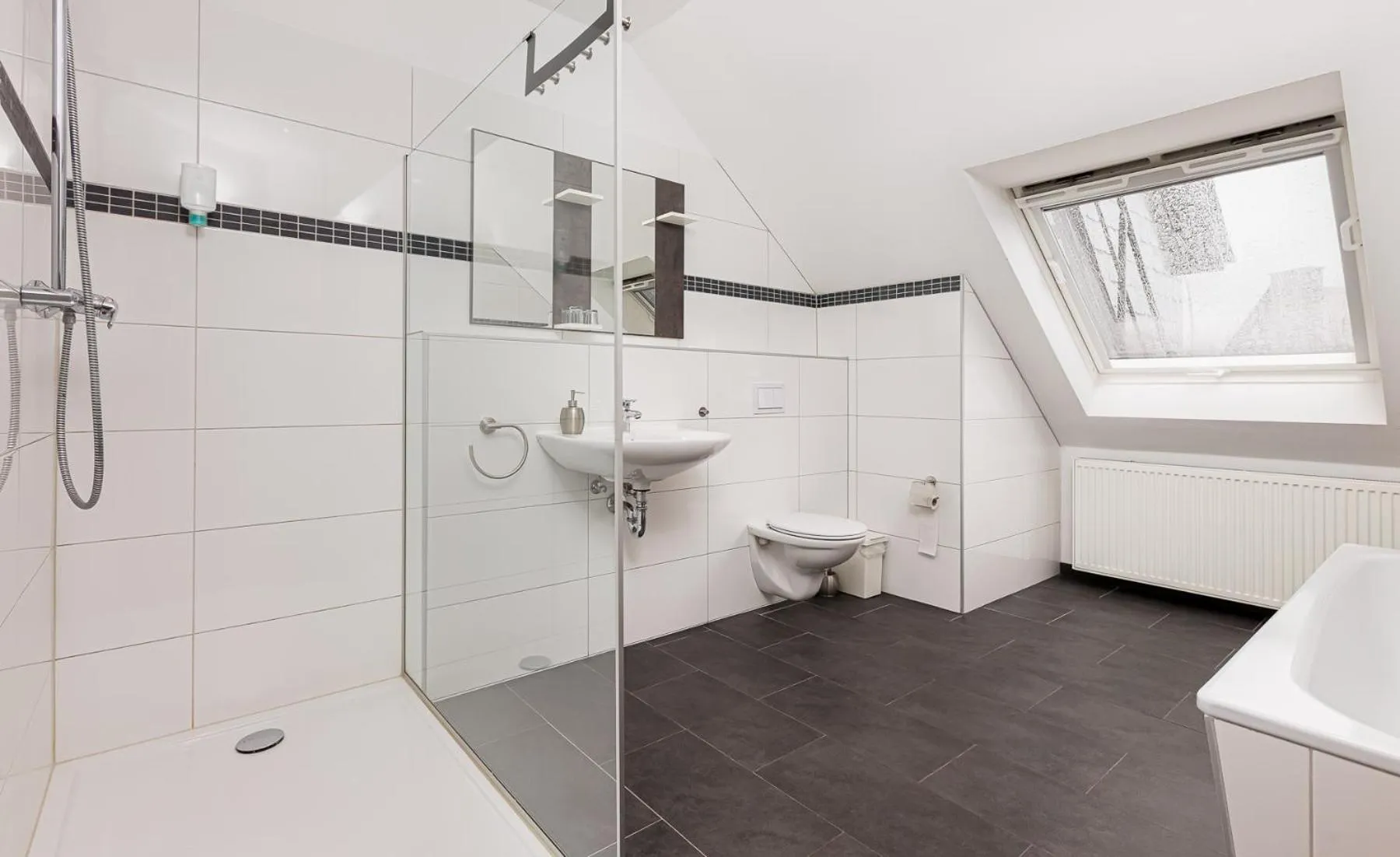 Bathroom in Hotel Rutherbach