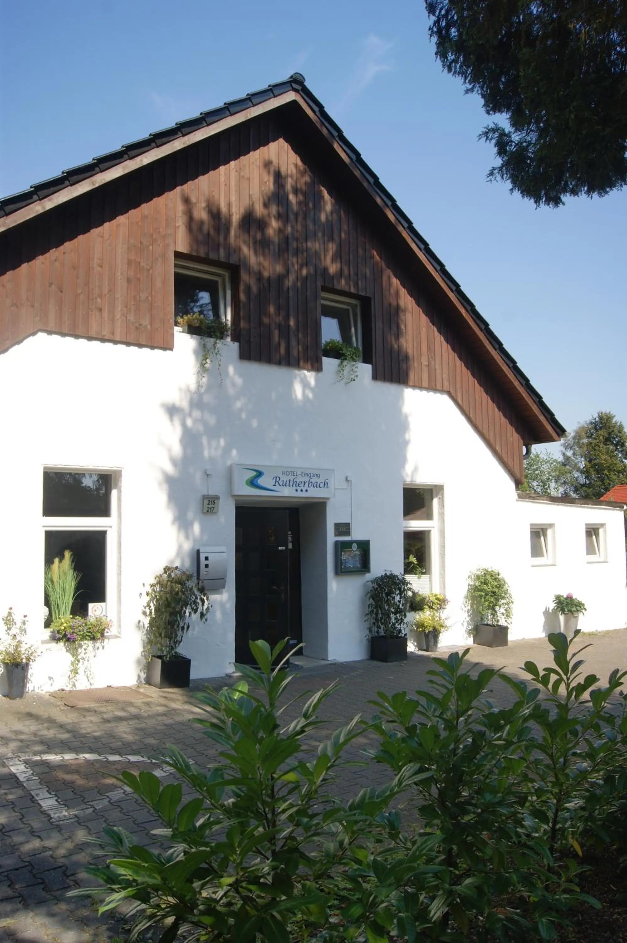 Facade/entrance in Hotel Rutherbach