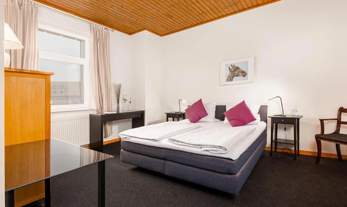 Bed in Hotel Rutherbach