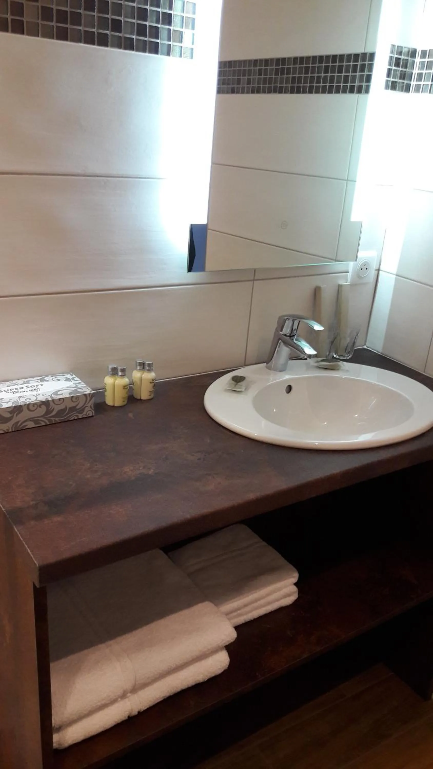 Bathroom in Hotel L'alpin