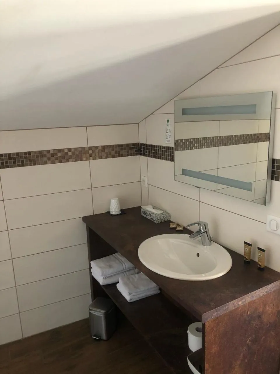 Bathroom in Hotel L'alpin