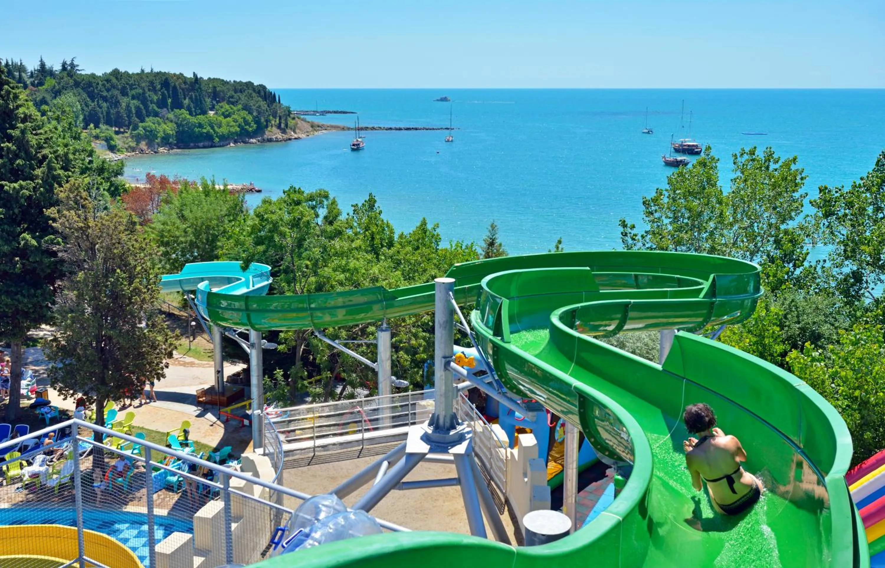 Aqua park in Sol Nessebar Bay All Inclusive