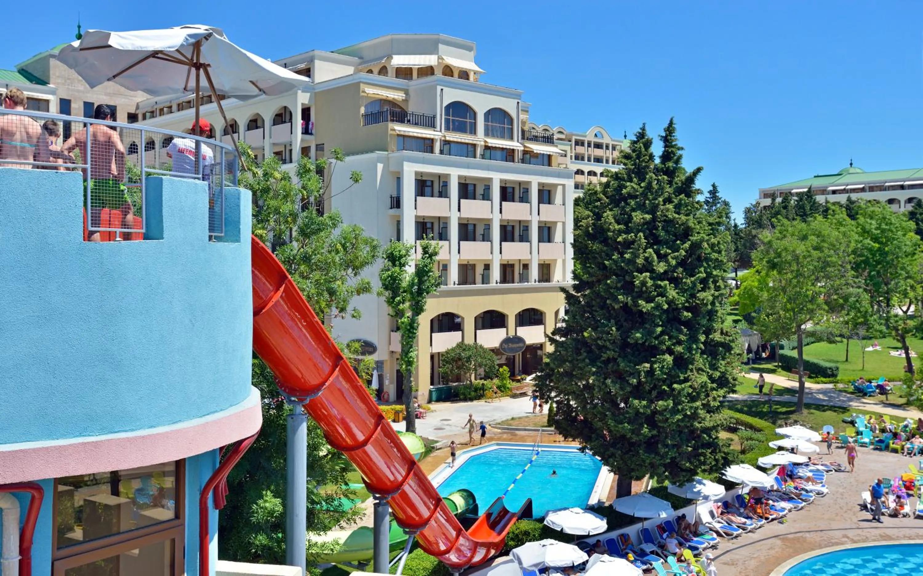 Aqua park in Sol Nessebar Bay All Inclusive