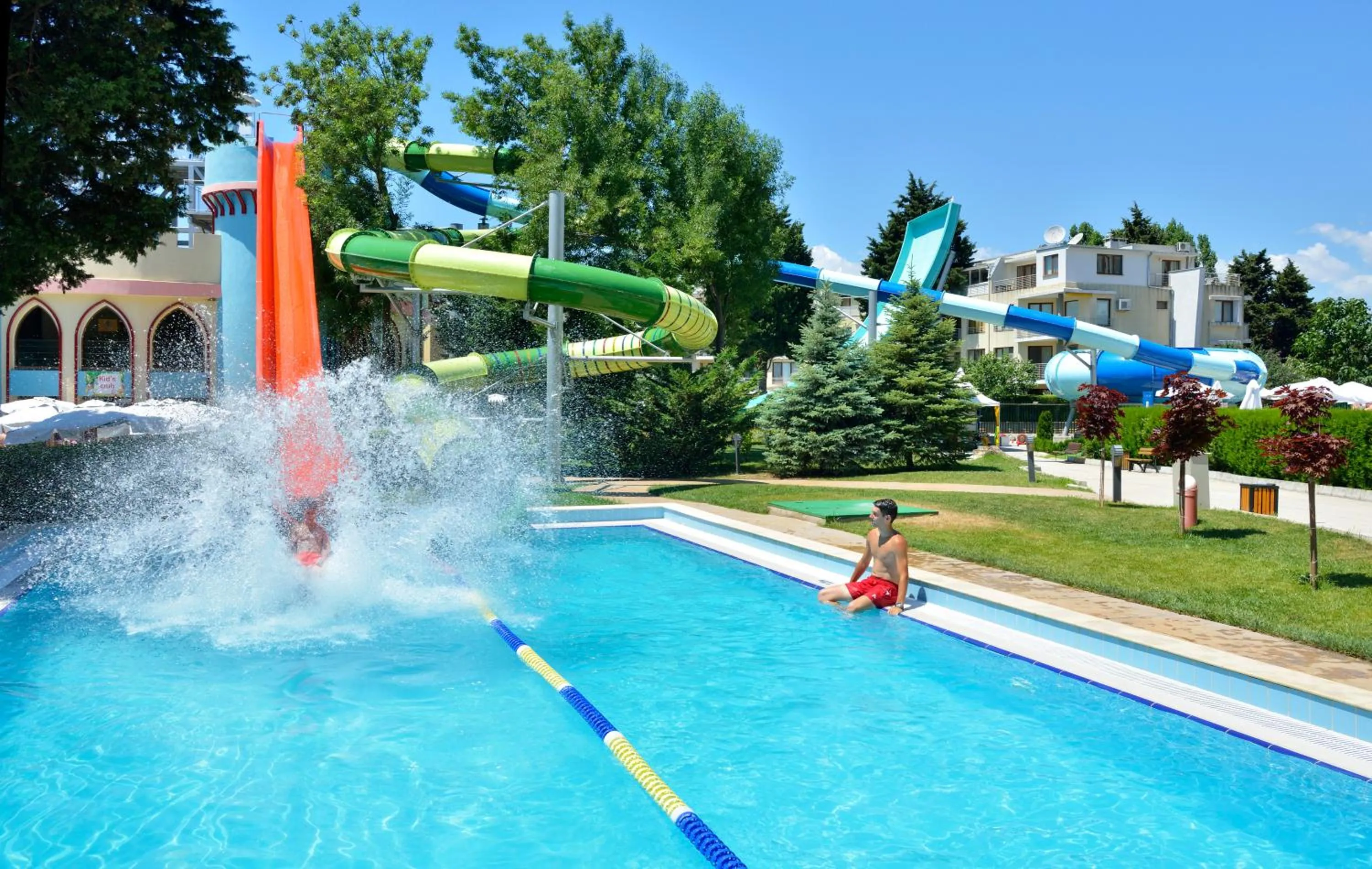 Aqua park in Sol Nessebar Bay All Inclusive