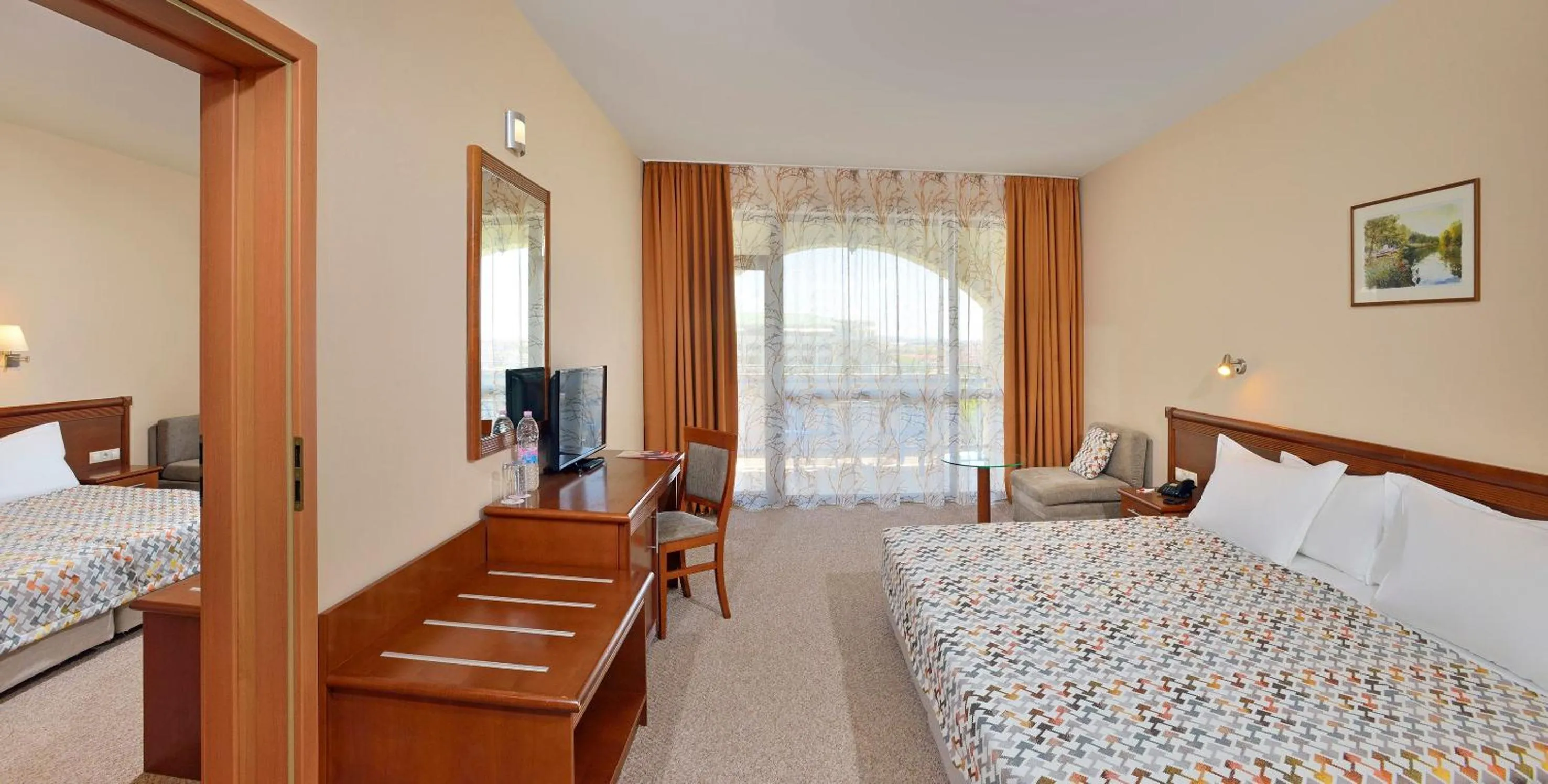 Bed in Sol Nessebar Bay All Inclusive