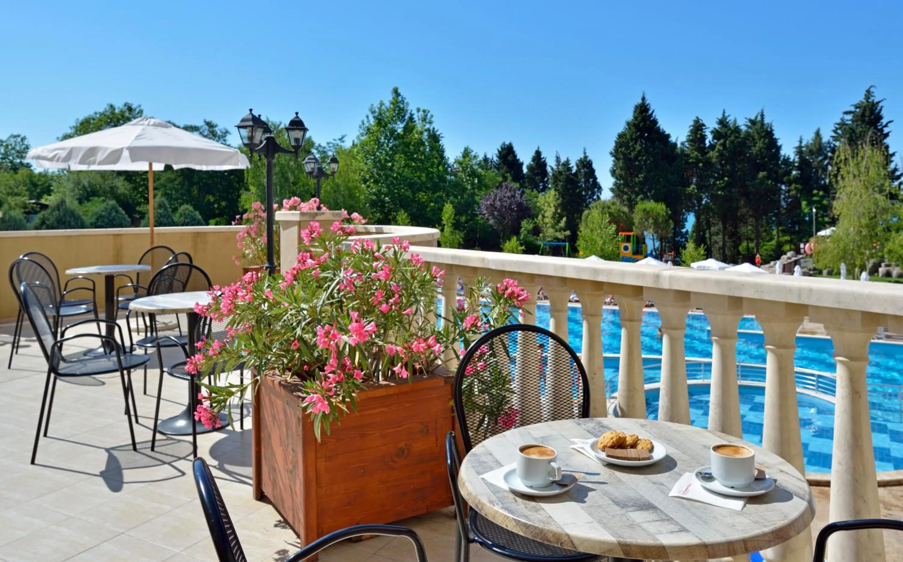 Pool view in Sol Nessebar Bay All Inclusive