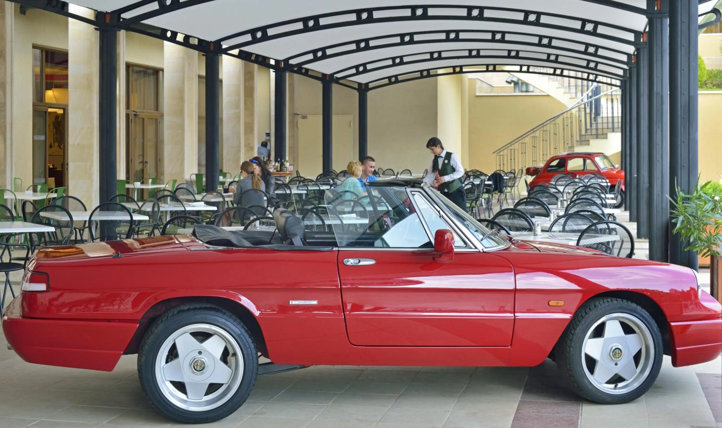 Patio in Sol Nessebar Palace All Inclusive