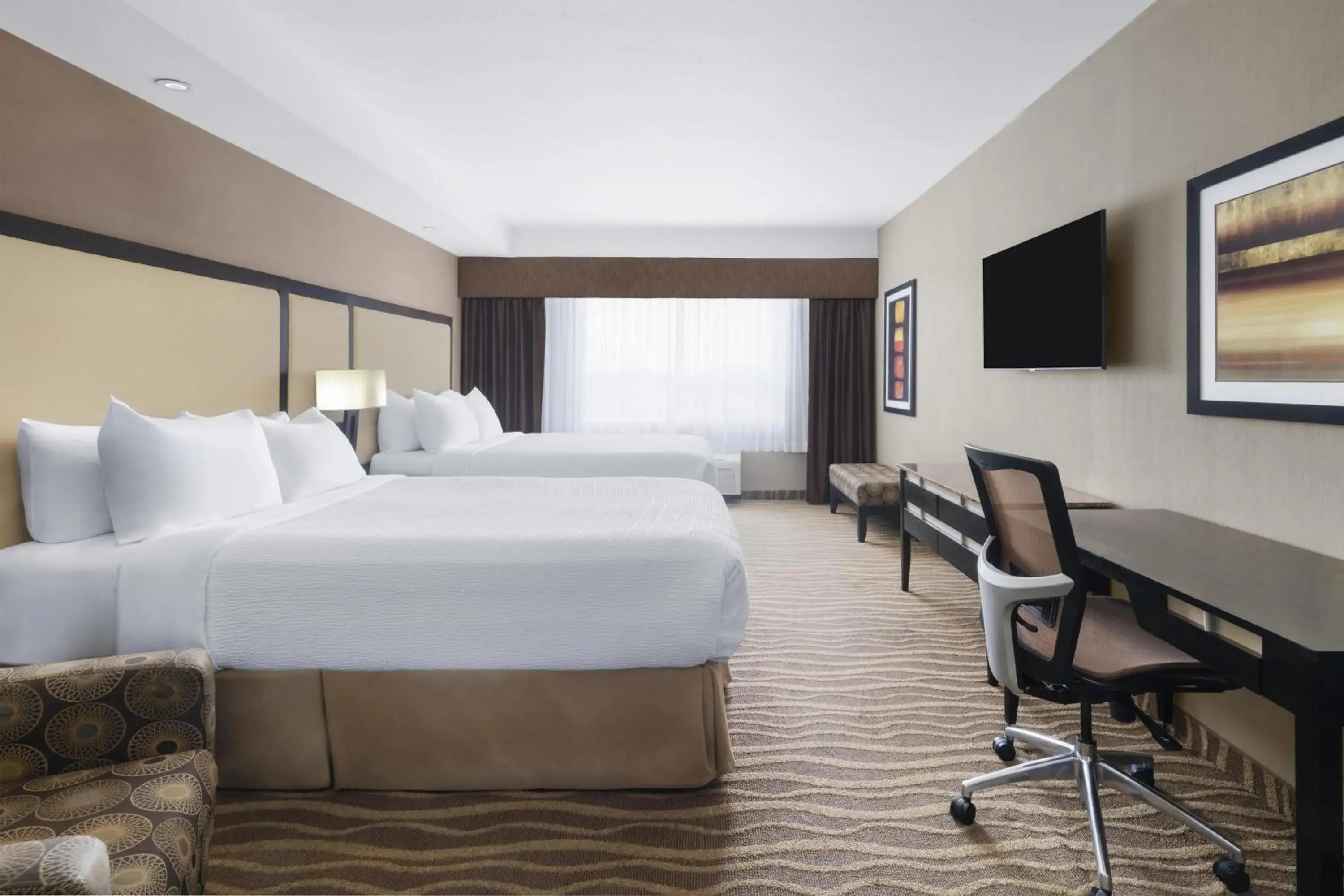 Queen Room with Two Queen Beds - Disability Access in Best Western Premier Freeport Inn Calgary Airport Queen Room with Two Queen Beds - Disability Access in Best Western Premier Freeport Inn Calgary Airport