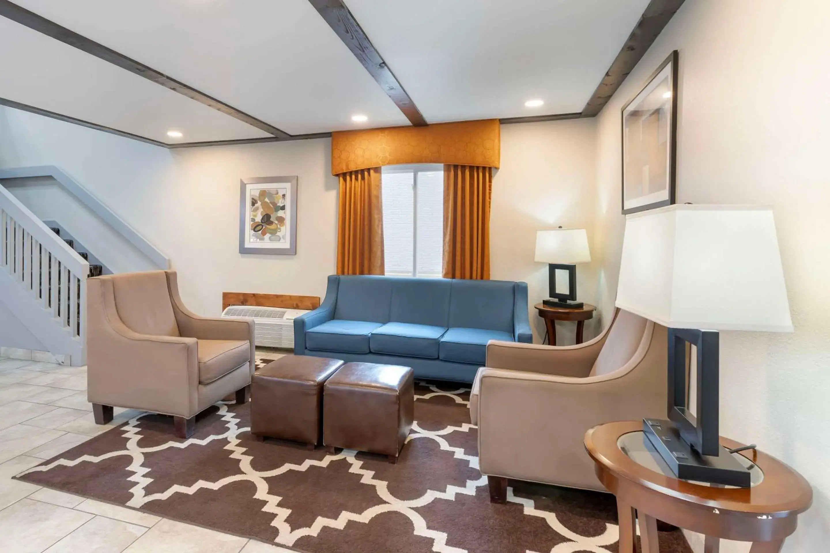 Lobby or reception in Quality Inn Newton at I-80 Lobby or reception in Quality Inn Newton at I-80