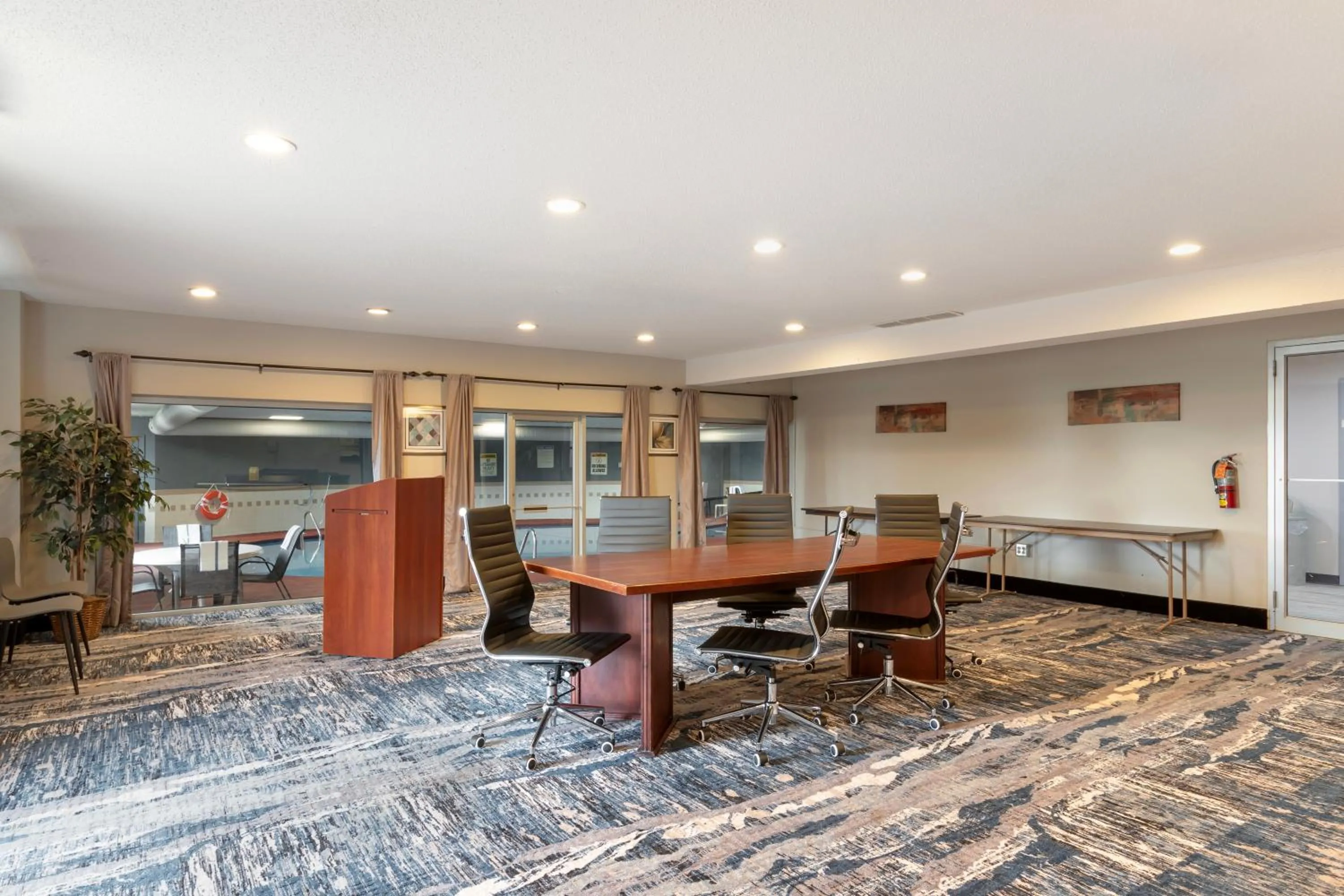 Meeting/conference room in Quality Inn Newton at I-80