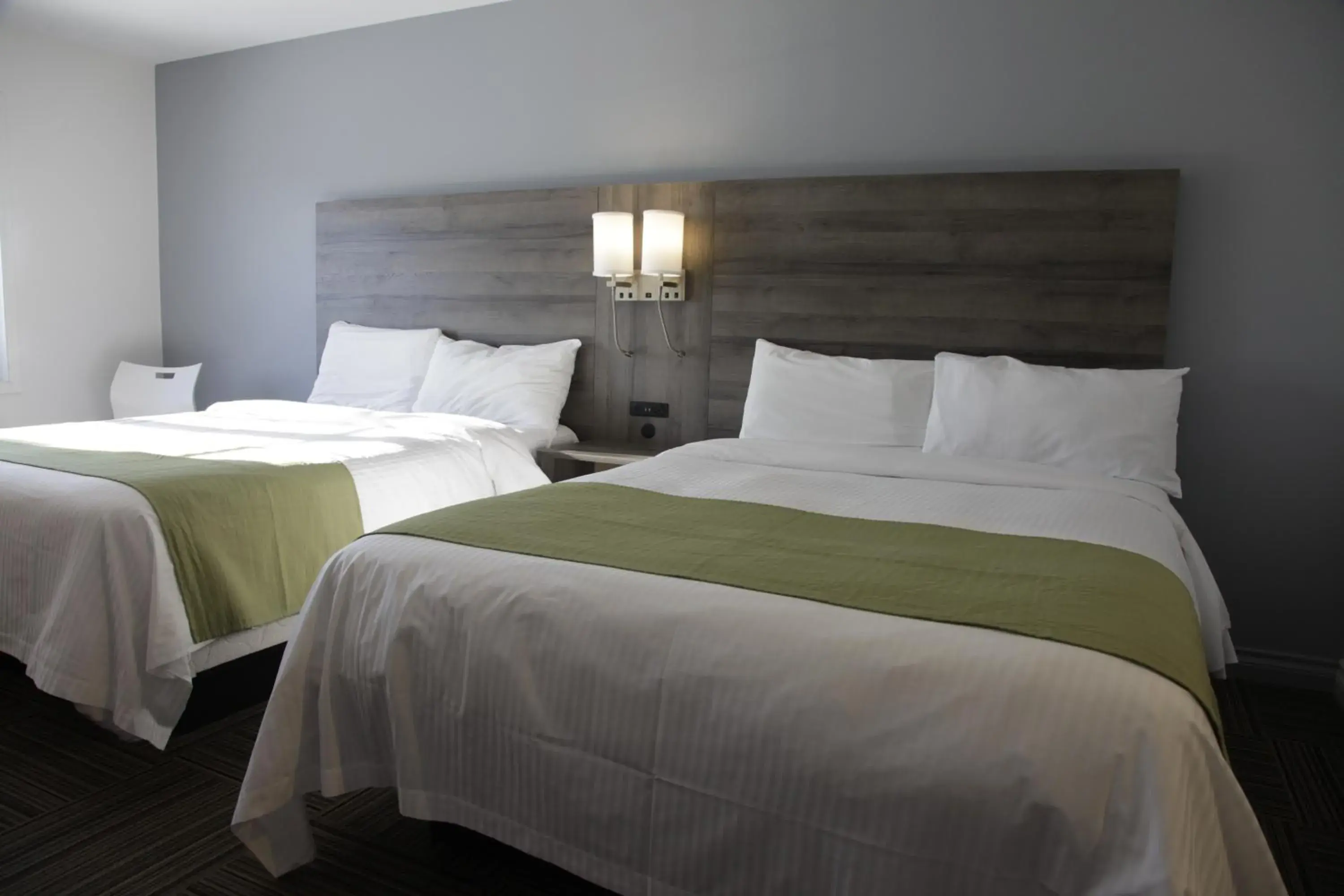 Bed in Hôtel Énergie Shawinigan Bed in Hôtel Énergie Shawinigan