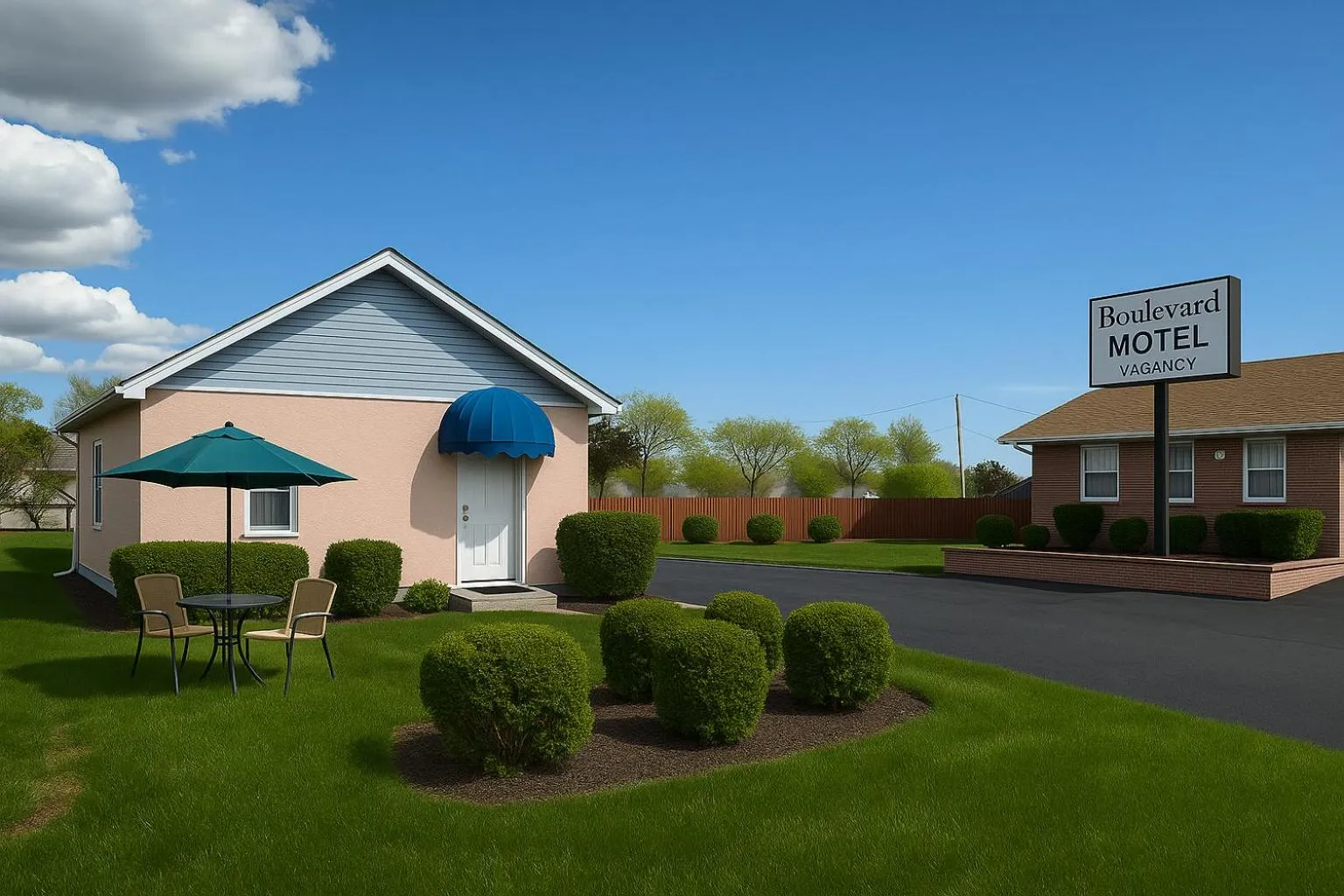 Property building in Boulevard Inn