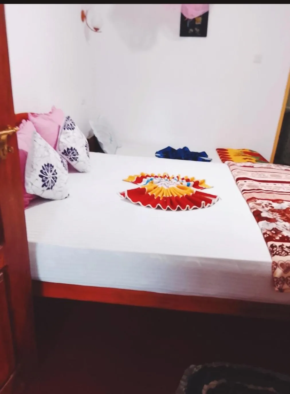 Bed in Malithis lodge