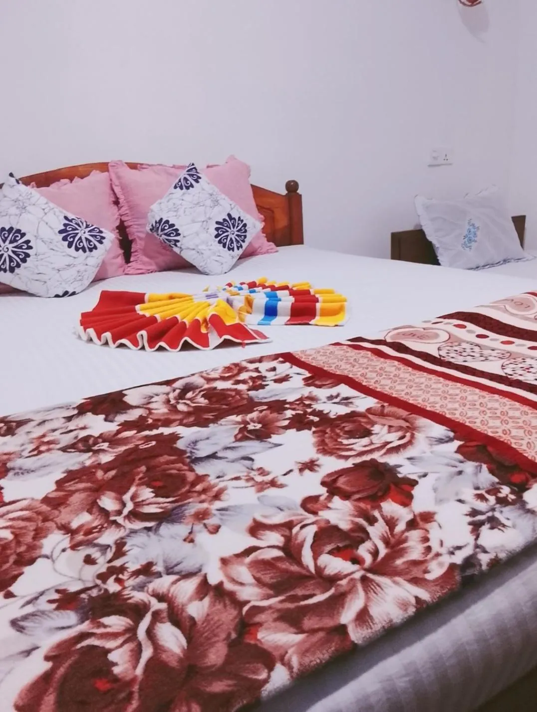 Bedroom, Bed in Malithis lodge