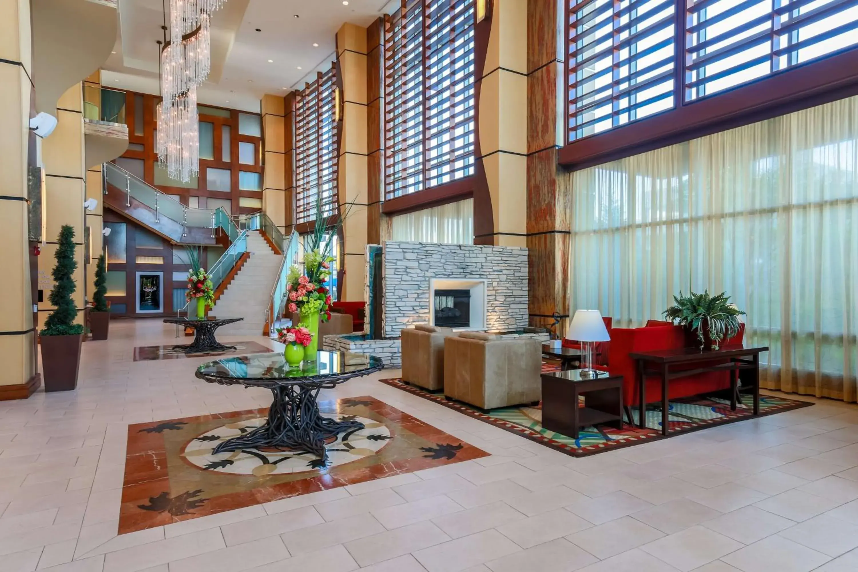 Lobby or reception in Hilton Branson Convention Center Lobby or reception in Hilton Branson Convention Center