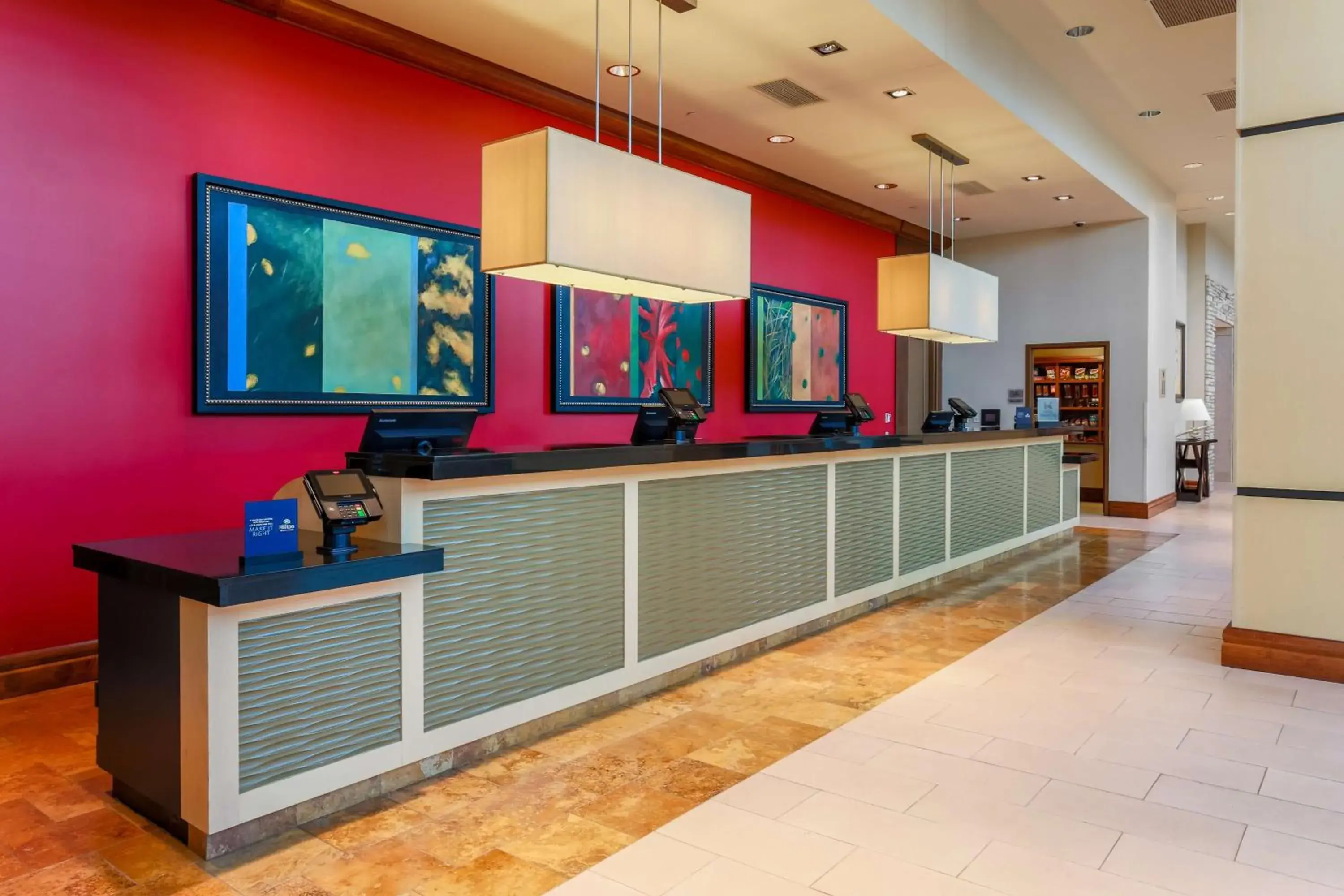 Lobby or reception in Hilton Branson Convention Center Lobby or reception in Hilton Branson Convention Center