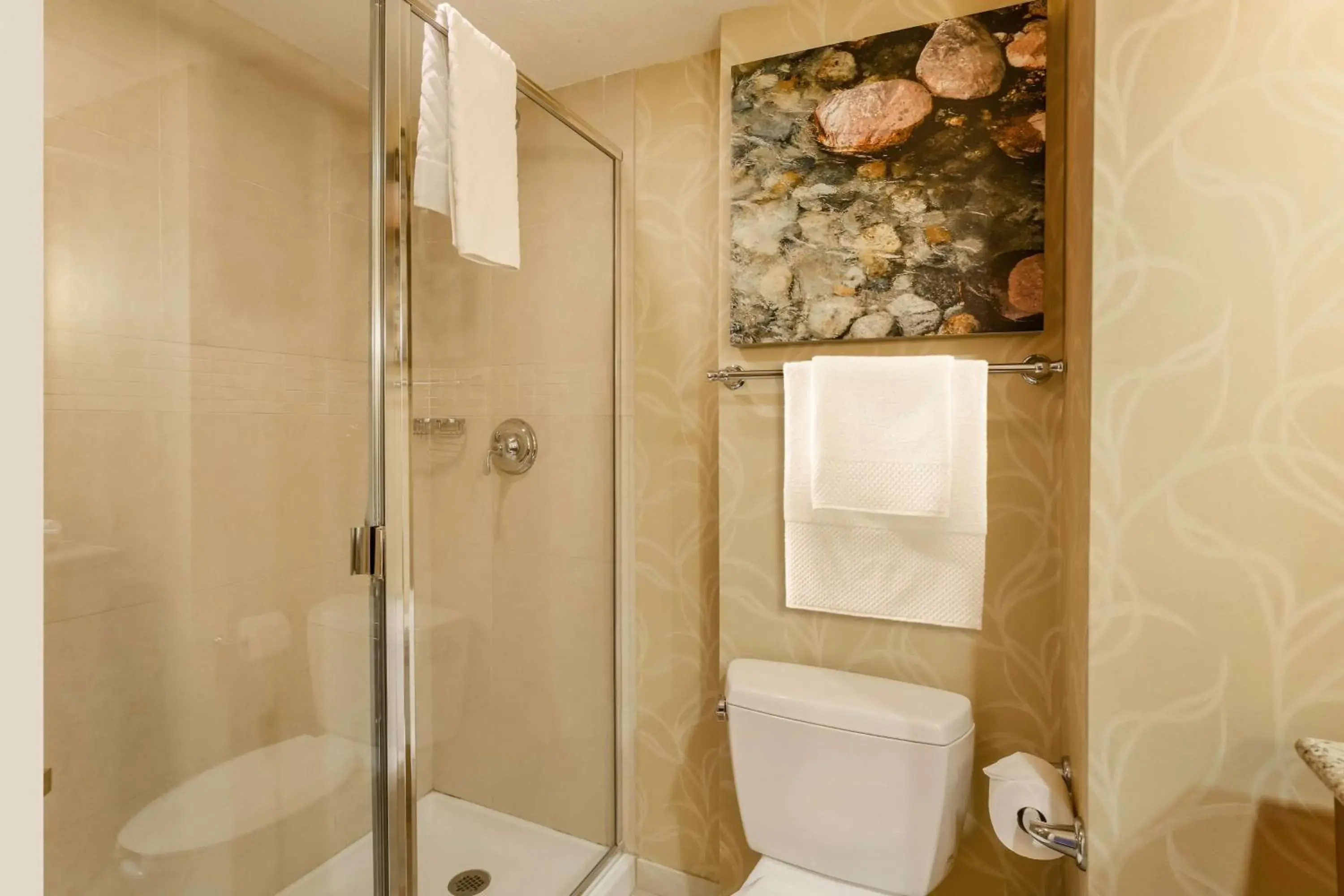 Bathroom in Hilton Branson Convention Center Bathroom in Hilton Branson Convention Center