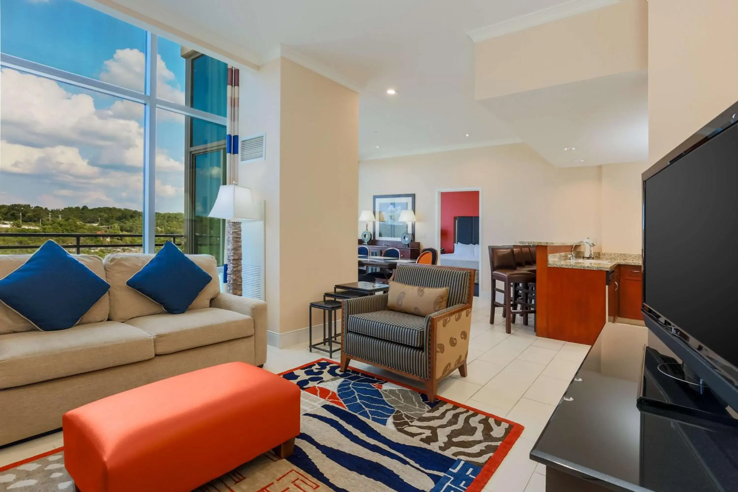 Living room in Hilton Branson Convention Center Living room in Hilton Branson Convention Center