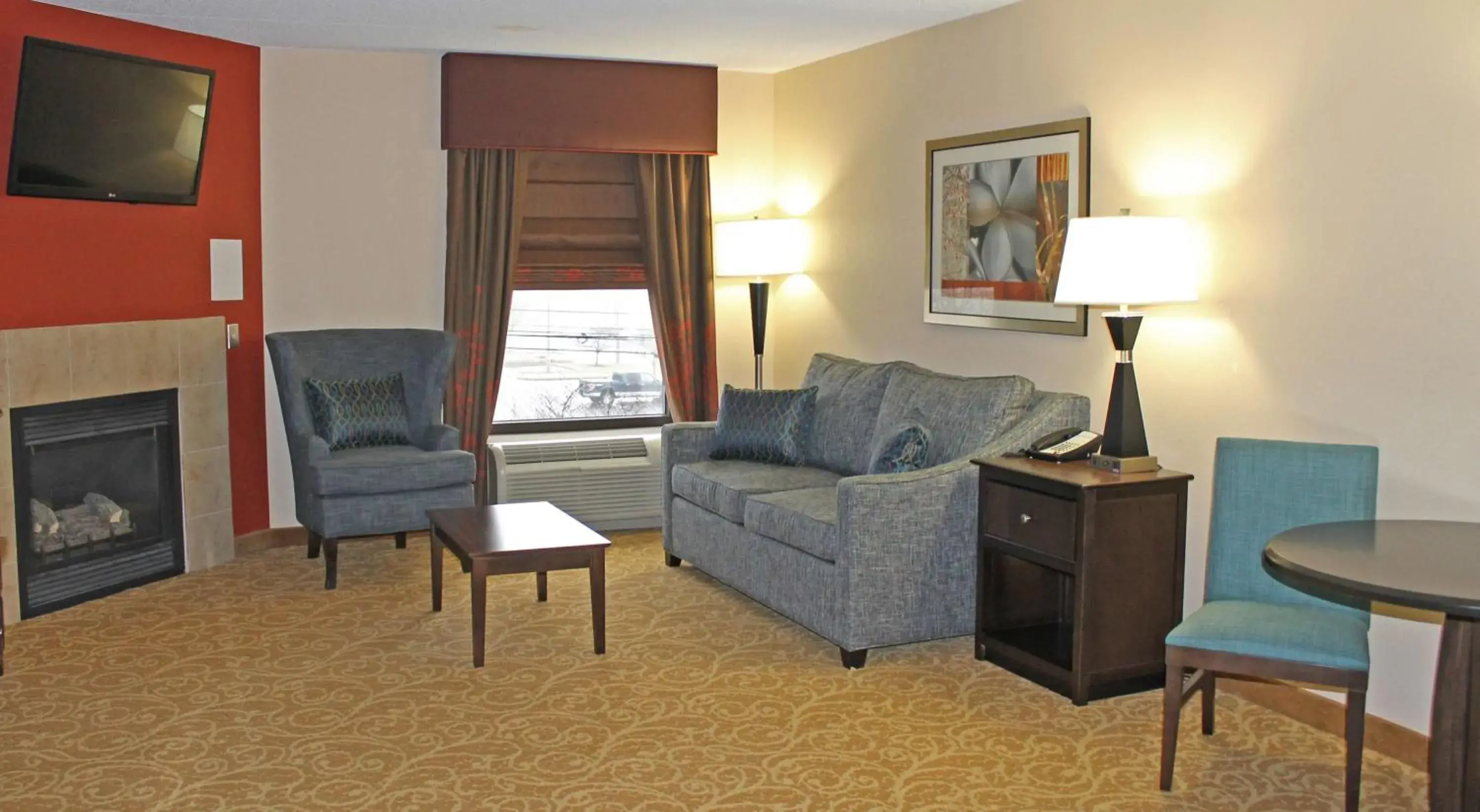 Living room in Hampton Inn Gettysburg Living room in Hampton Inn Gettysburg