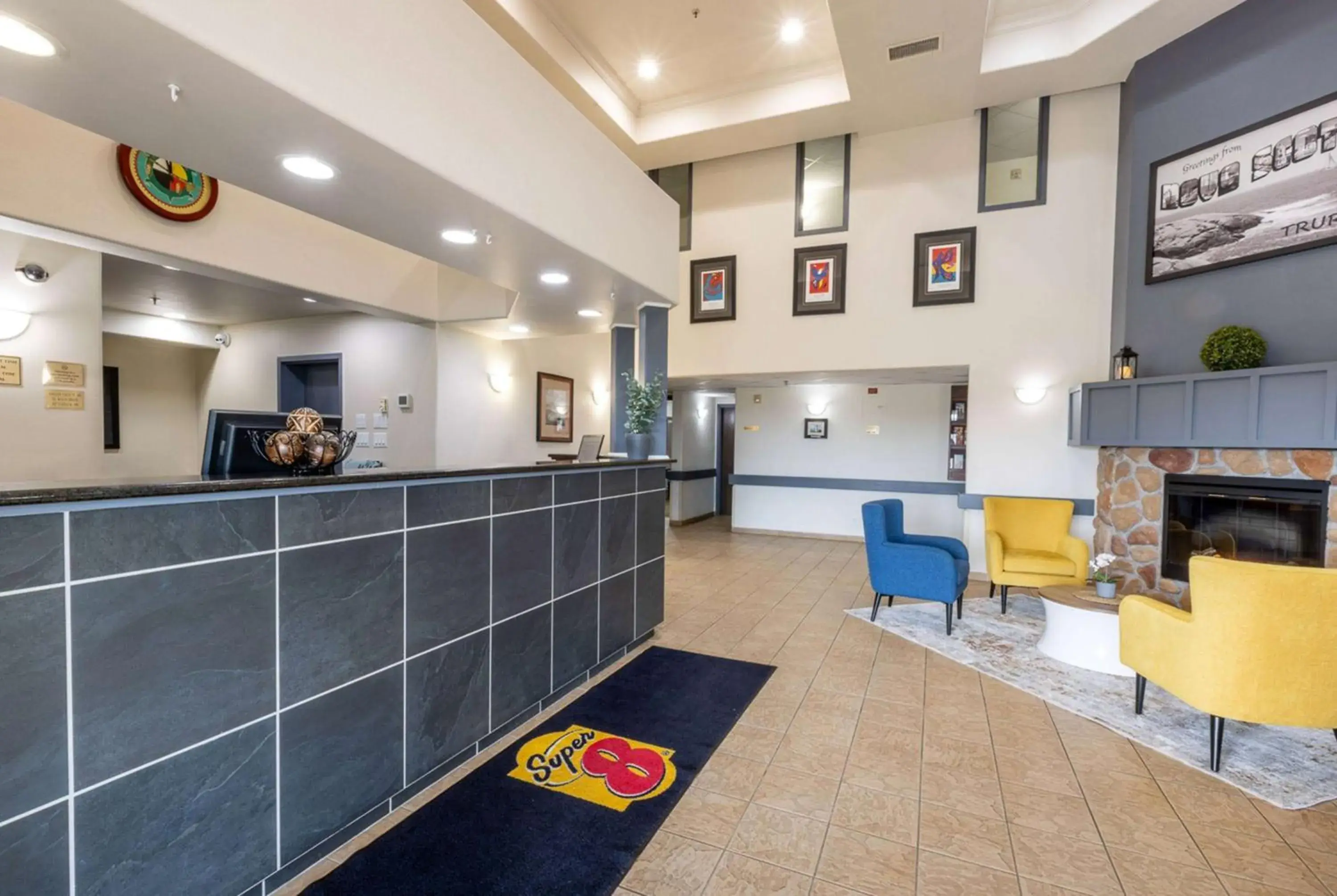 Lobby or reception in Super 8 by Wyndham Truro NS Lobby or reception in Super 8 by Wyndham Truro NS