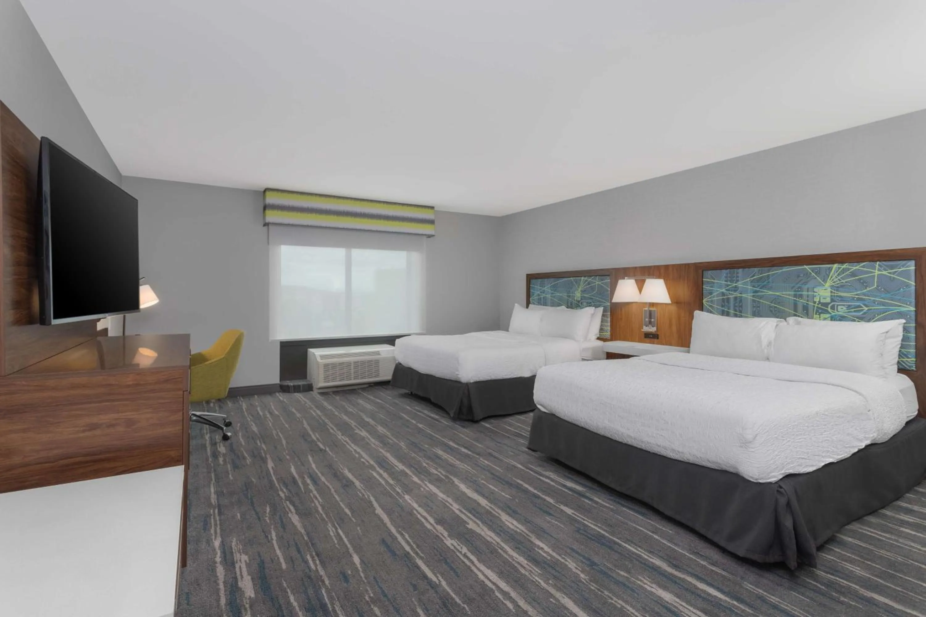 Bedroom, Bed in Hampton Inn and Suites - Lincoln Northeast