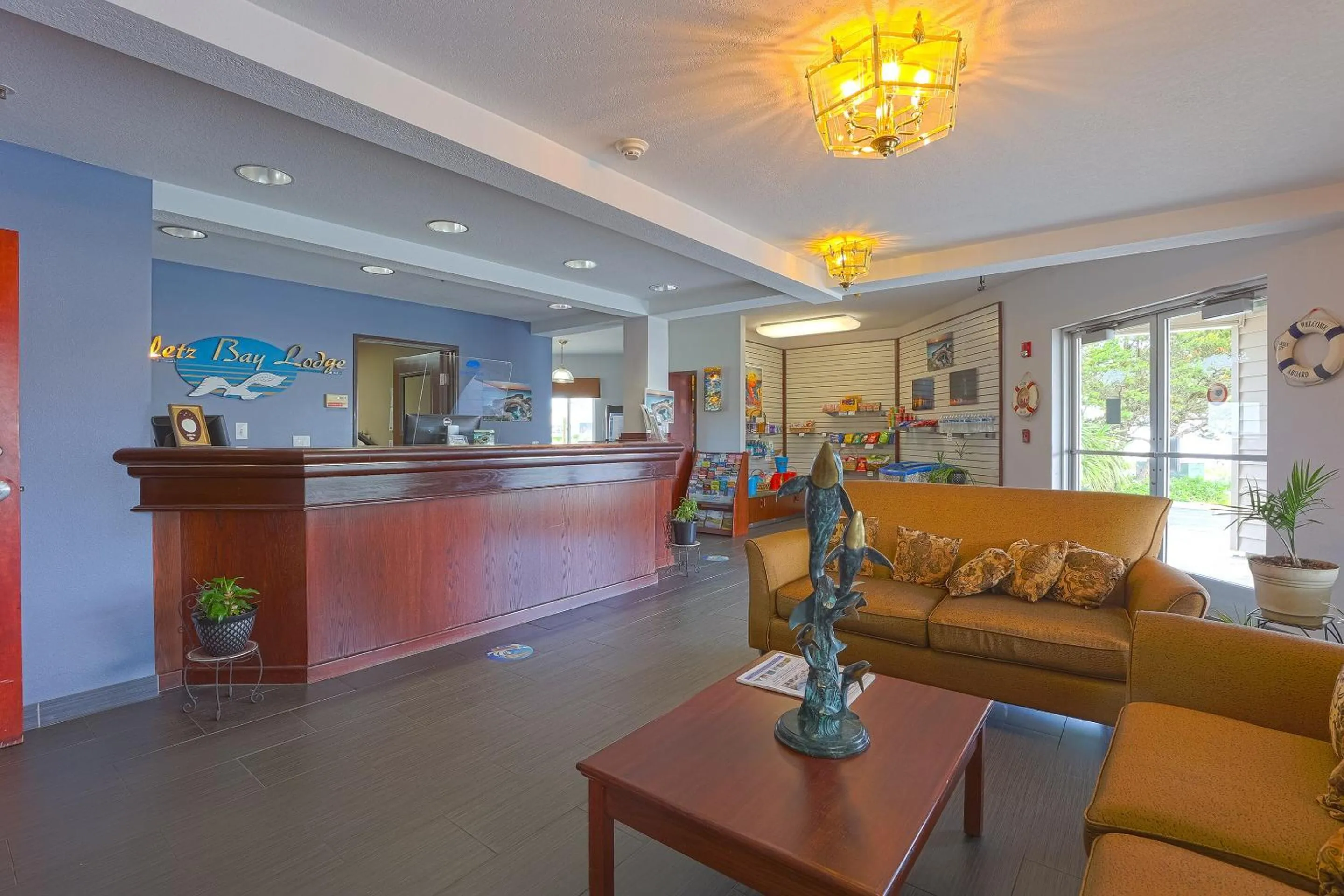 Lobby or reception in Siletz Bay Beachfront Hotel by OYO Lincoln City