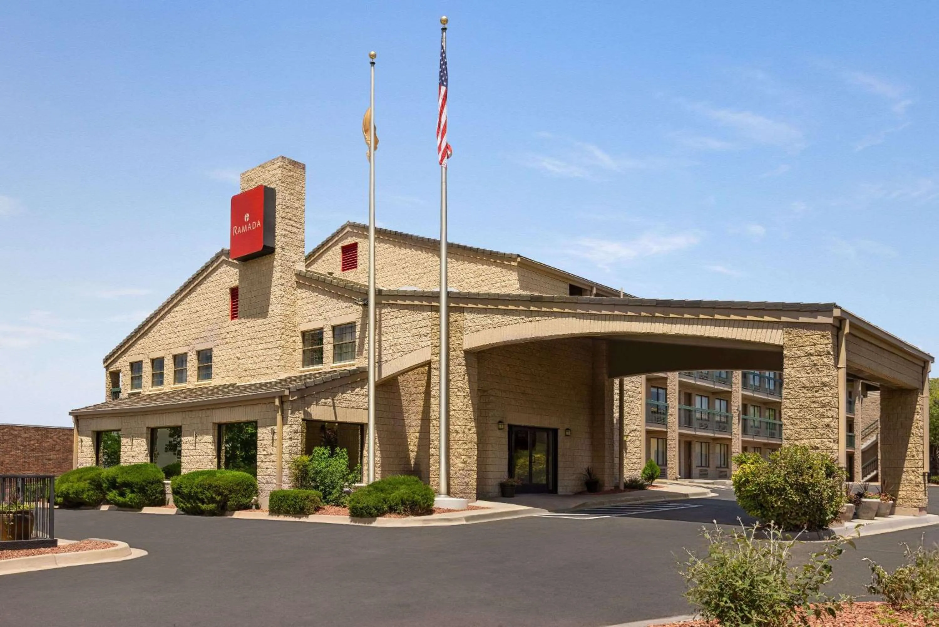Property building in Ramada by Wyndham Albuquerque Airport