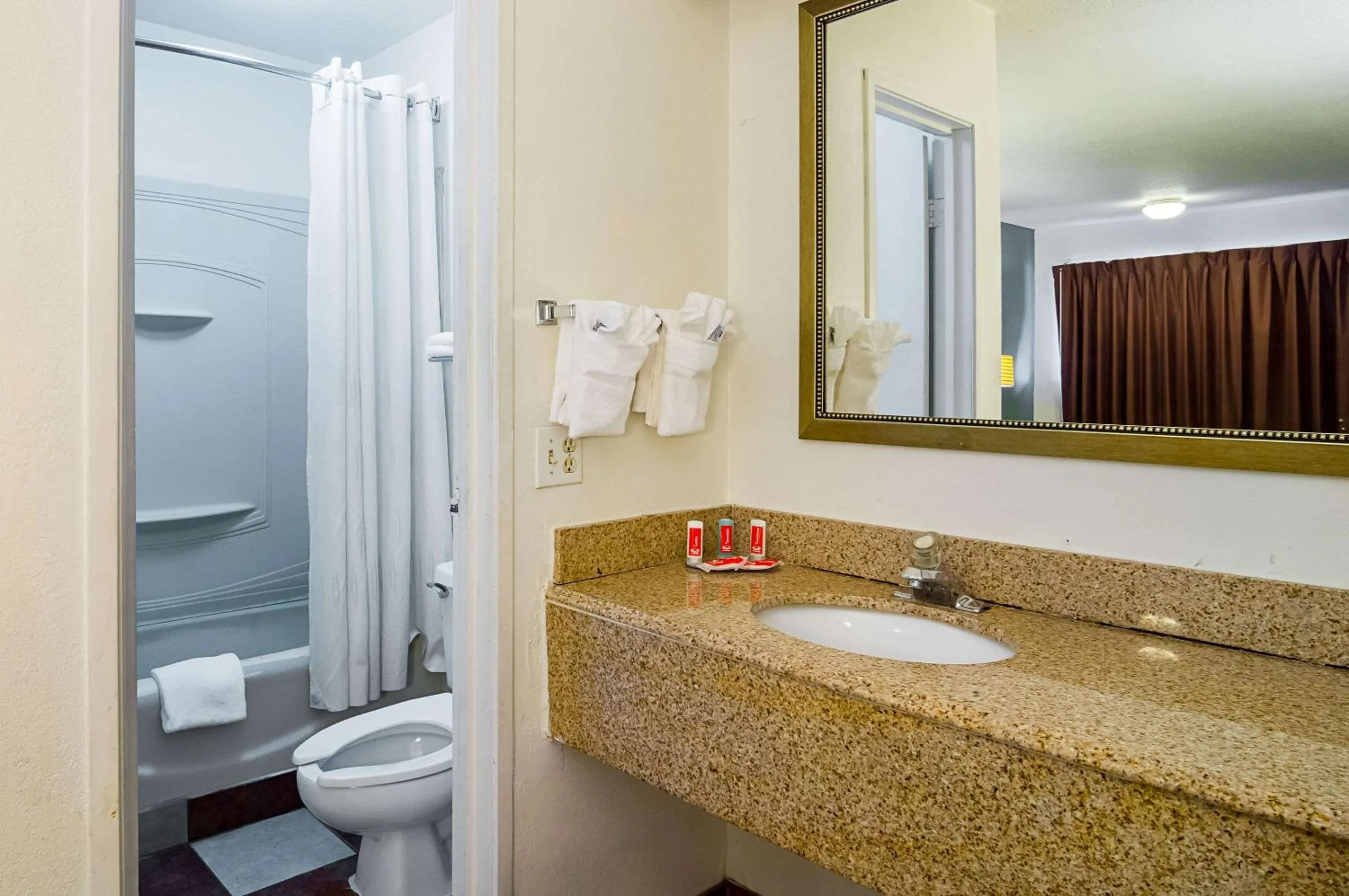 Bathroom in Econo Lodge South Holland - Chicago Southland