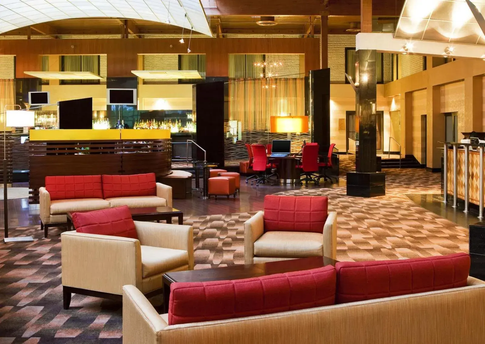 Lobby or reception in Radisson Hotel Hauppauge-Long Island Lobby or reception in Radisson Hotel Hauppauge-Long Island