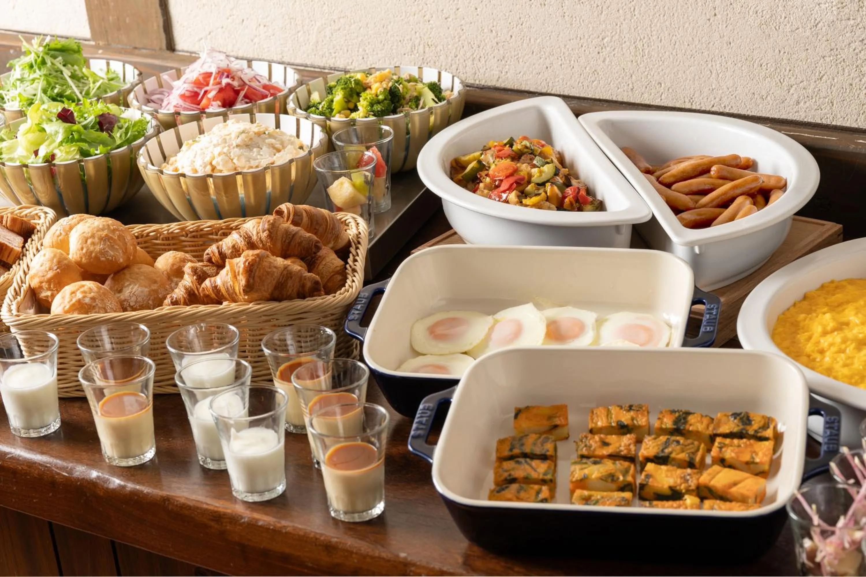 Buffet breakfast in Hotel Vista Premio Kyoto Kawaramachi St