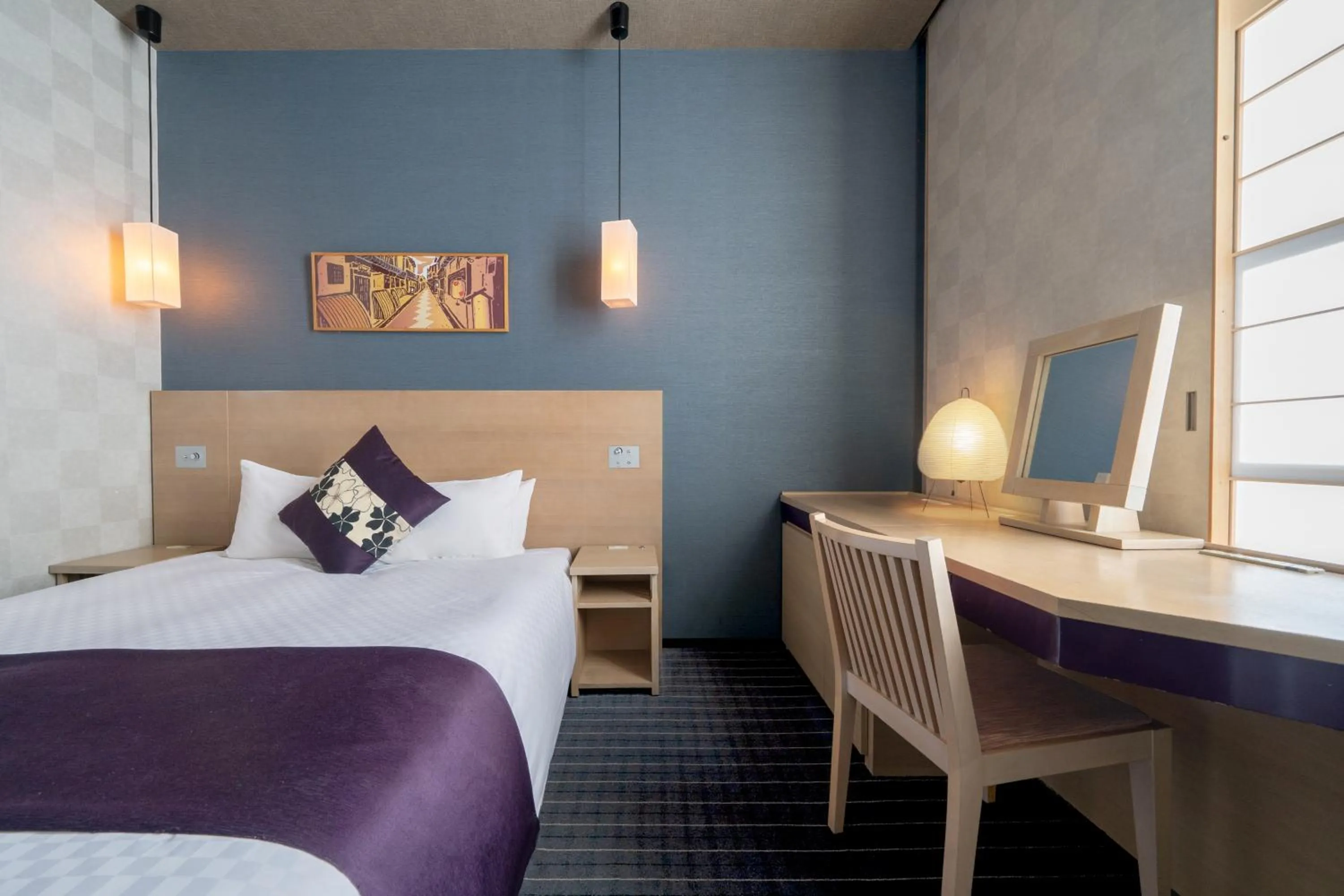 Photo of the whole room, Bed in Hotel Vista Premio Kyoto Kawaramachi St